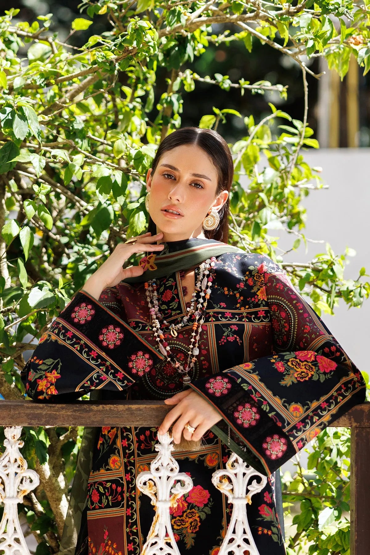 Embroidered Lawn USE-9308 | Unstitched Summer '26 | Jazmin