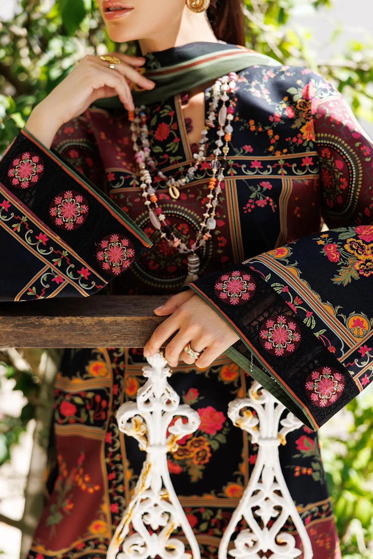Embroidered Lawn USE-9308 | Unstitched Summer '26 | Jazmin