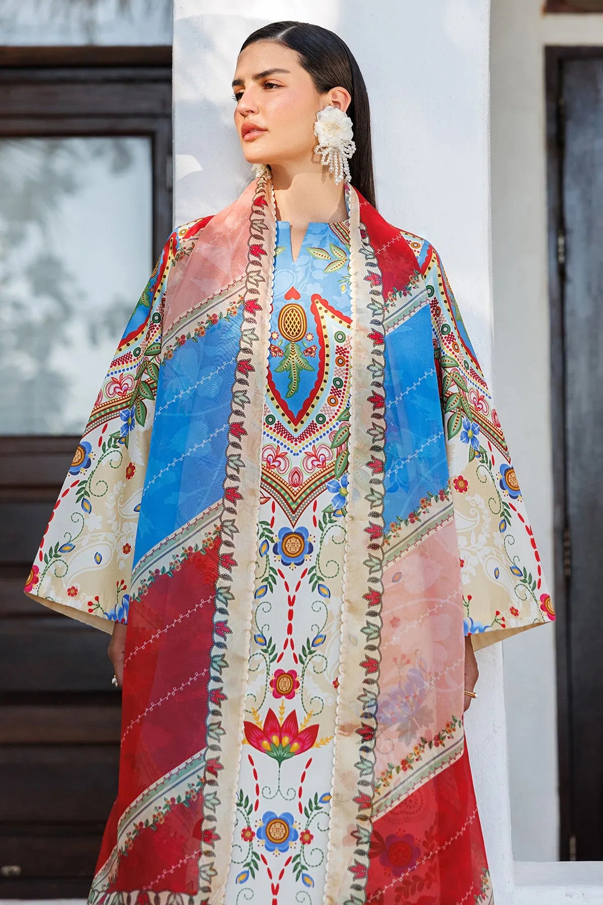 Embroidered Lawn USE-9312 | Unstitched Summer '26 | Jazmin