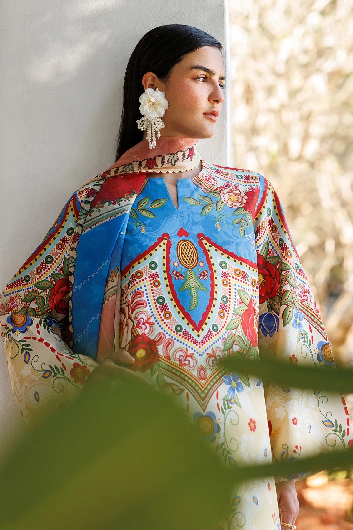 Embroidered Lawn USE-9312 | Unstitched Summer '26 | Jazmin