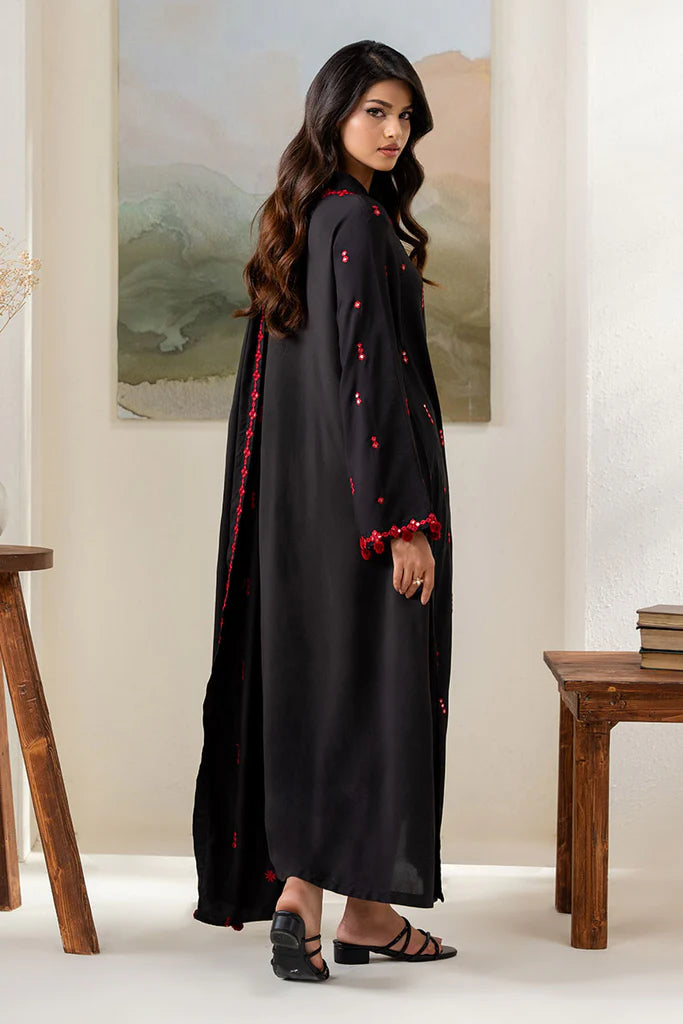 BLACK MUSE-2PC(SHIRT & DUPPATA) | EXCLUSIVE PRET | Cross Stitch