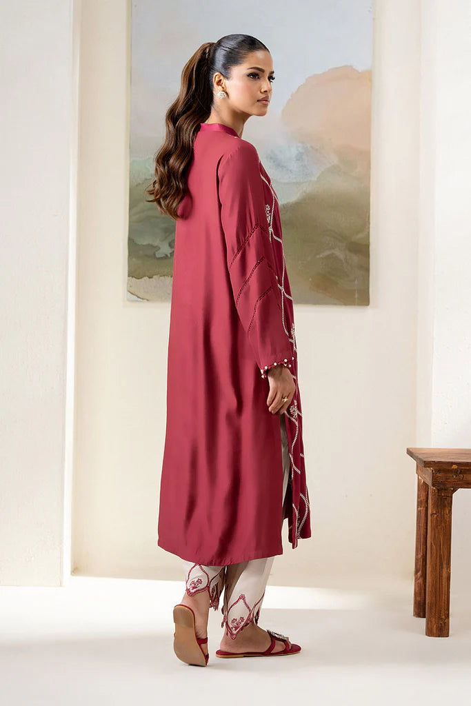 ROYAL BLISS-2PC (SHIRT & TROUSER) | EXCLUSIVE PRET | Cross Stitch