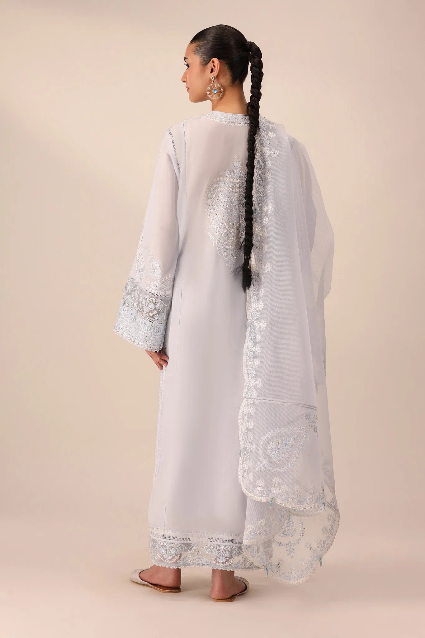 ROUHAAN (EL26-04 A ST) | STITCHED-ELAN LAWN'26 | ELAN