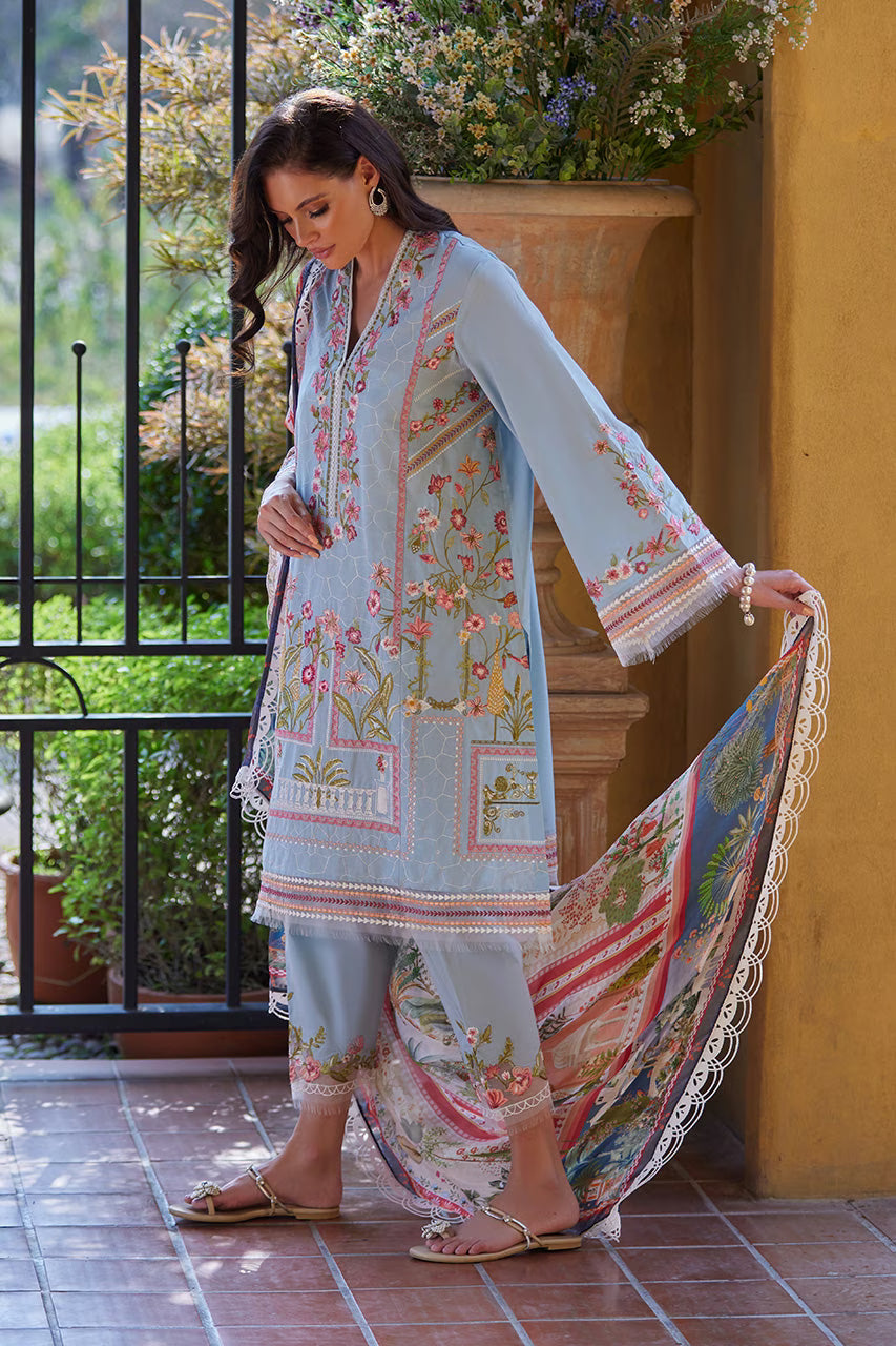 Floral Mist | Unstitched Spring Summer '26 | Nida Azwer