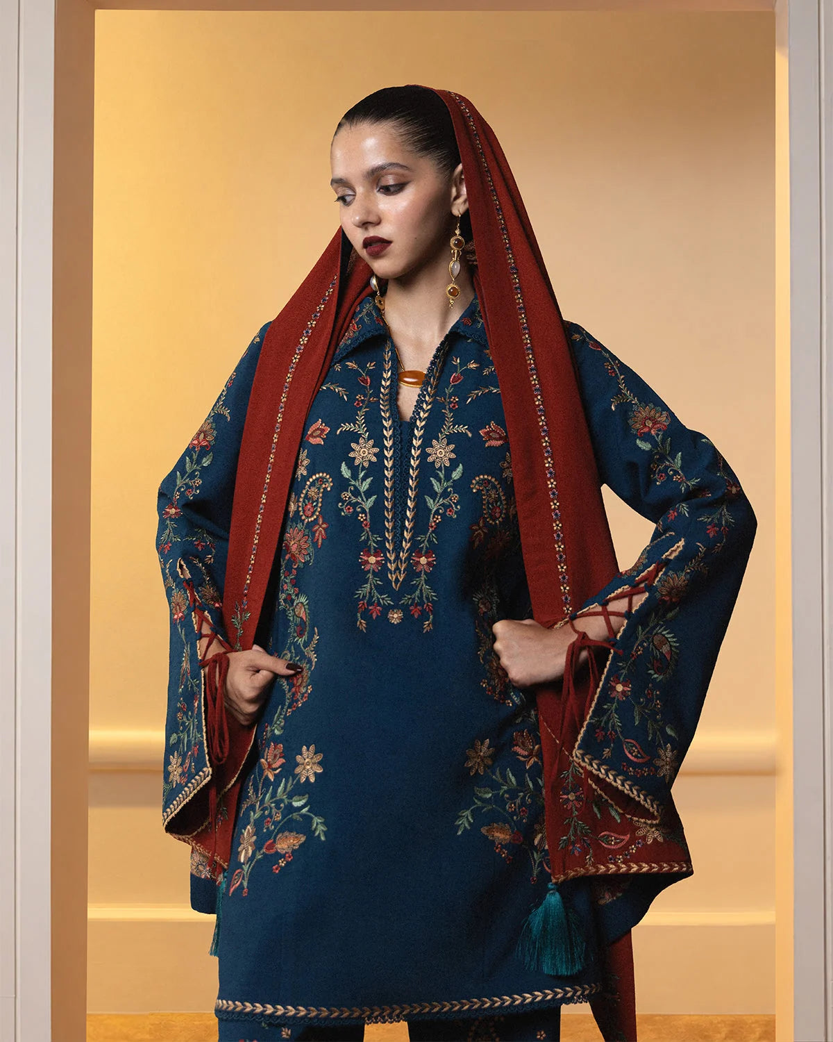 Eiji - Scarf | Karandi Pret AW '26 - Edit II | Jugnu