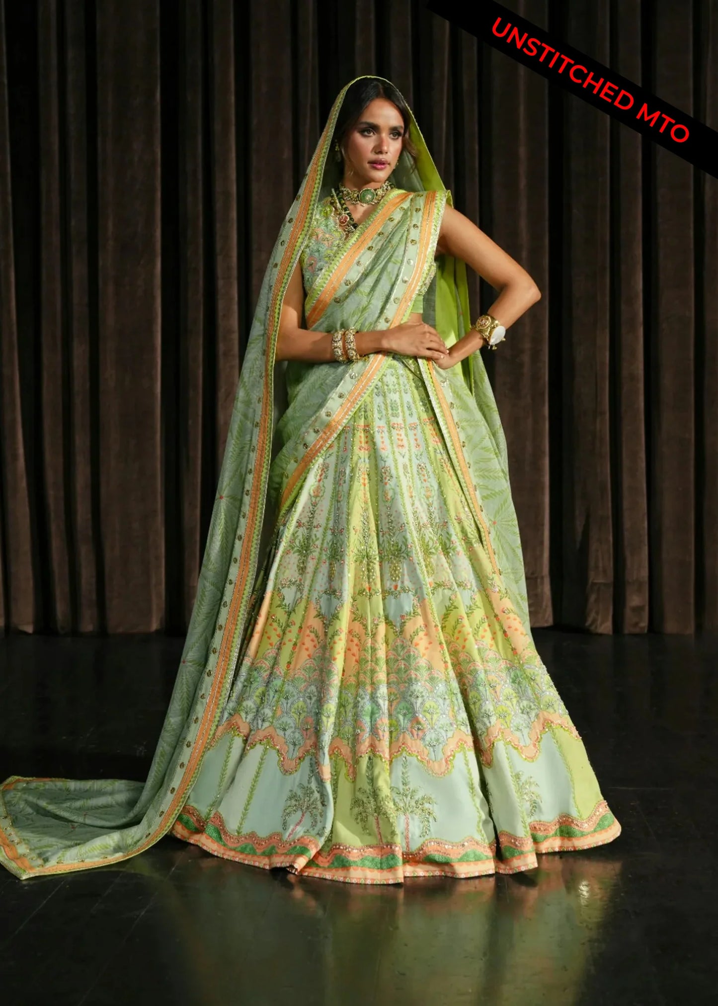 Mutiyaar |  Eid Prints | CRIMSON