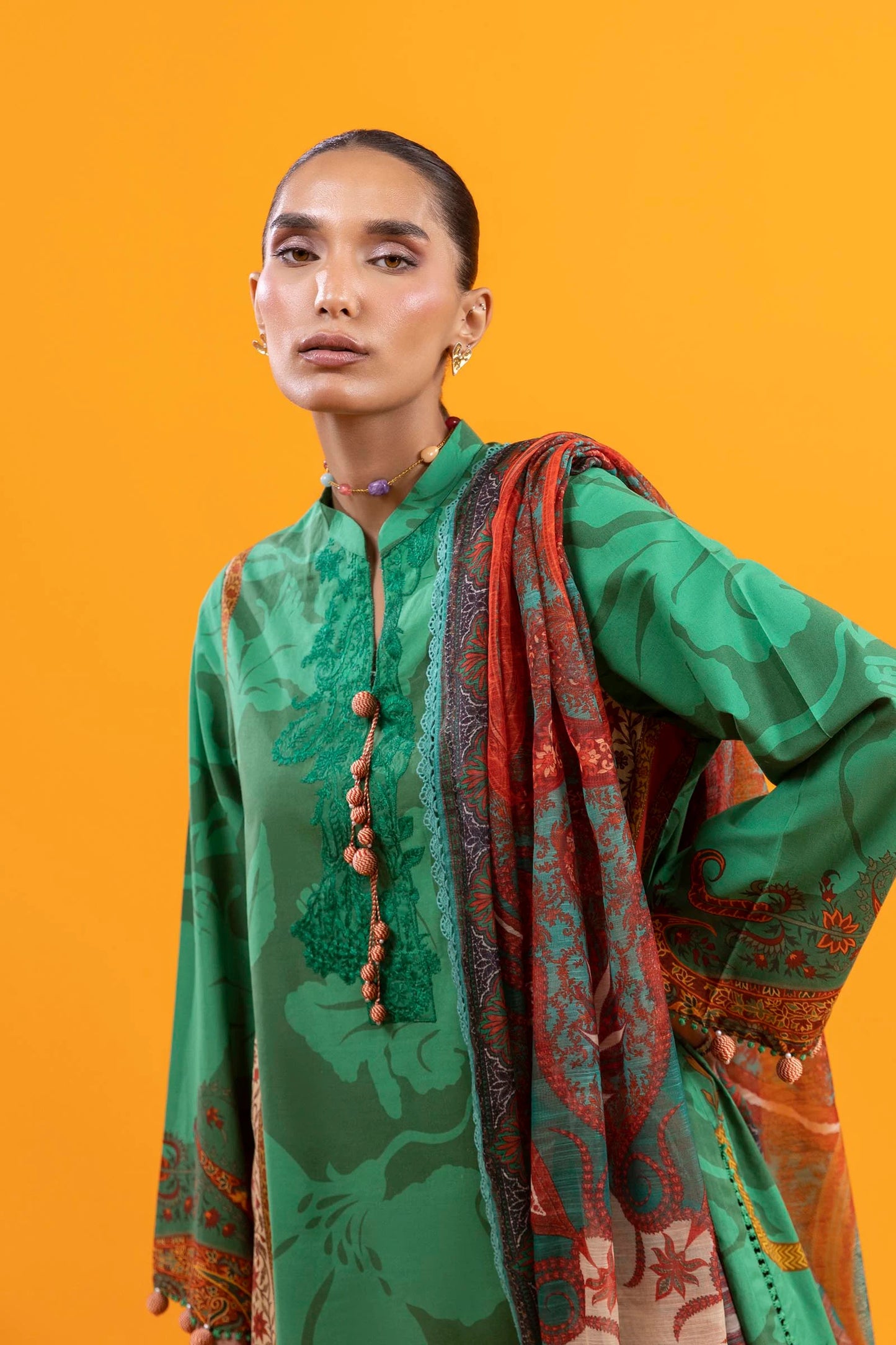 H253-001B-3DE | Sana Safinaz | Mahay Summer' 25