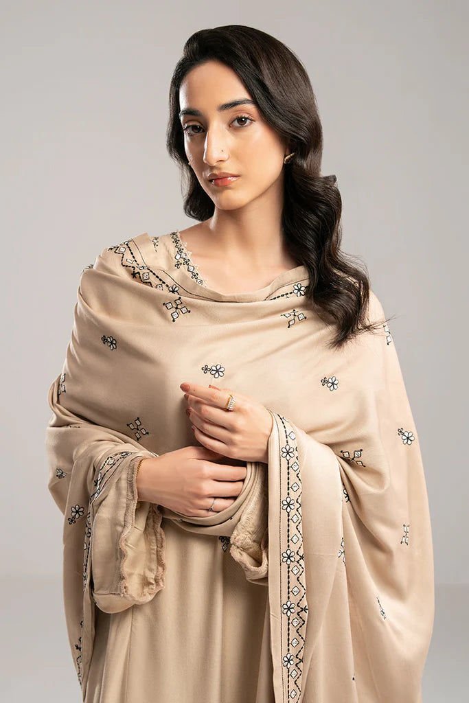 SHADOW DUST-2PC(SHIRT & DUPPATA) | EXCLUSIVE PRET | Cross Stitch