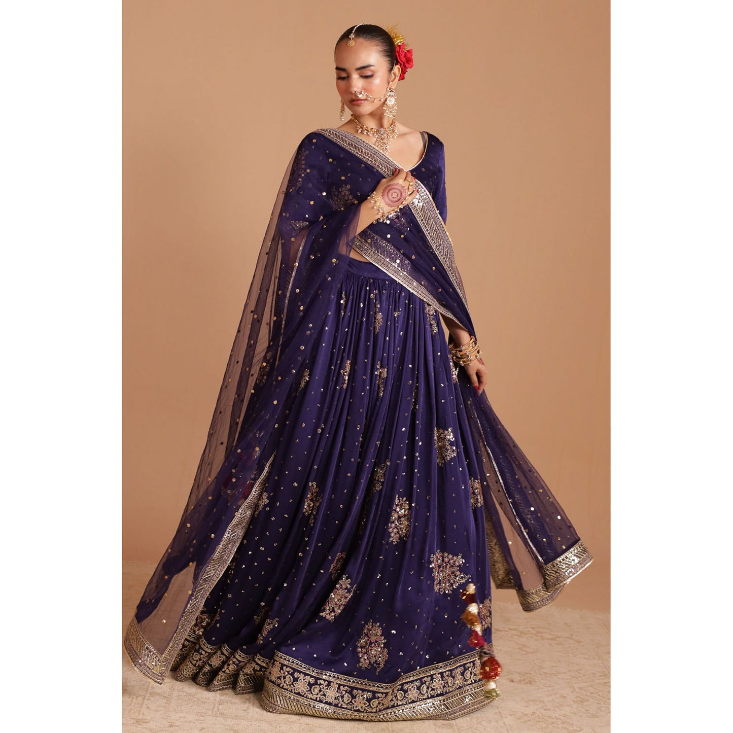 DEEP VIOLET OUTFIT | CHAM CHAM '25 | DYOT