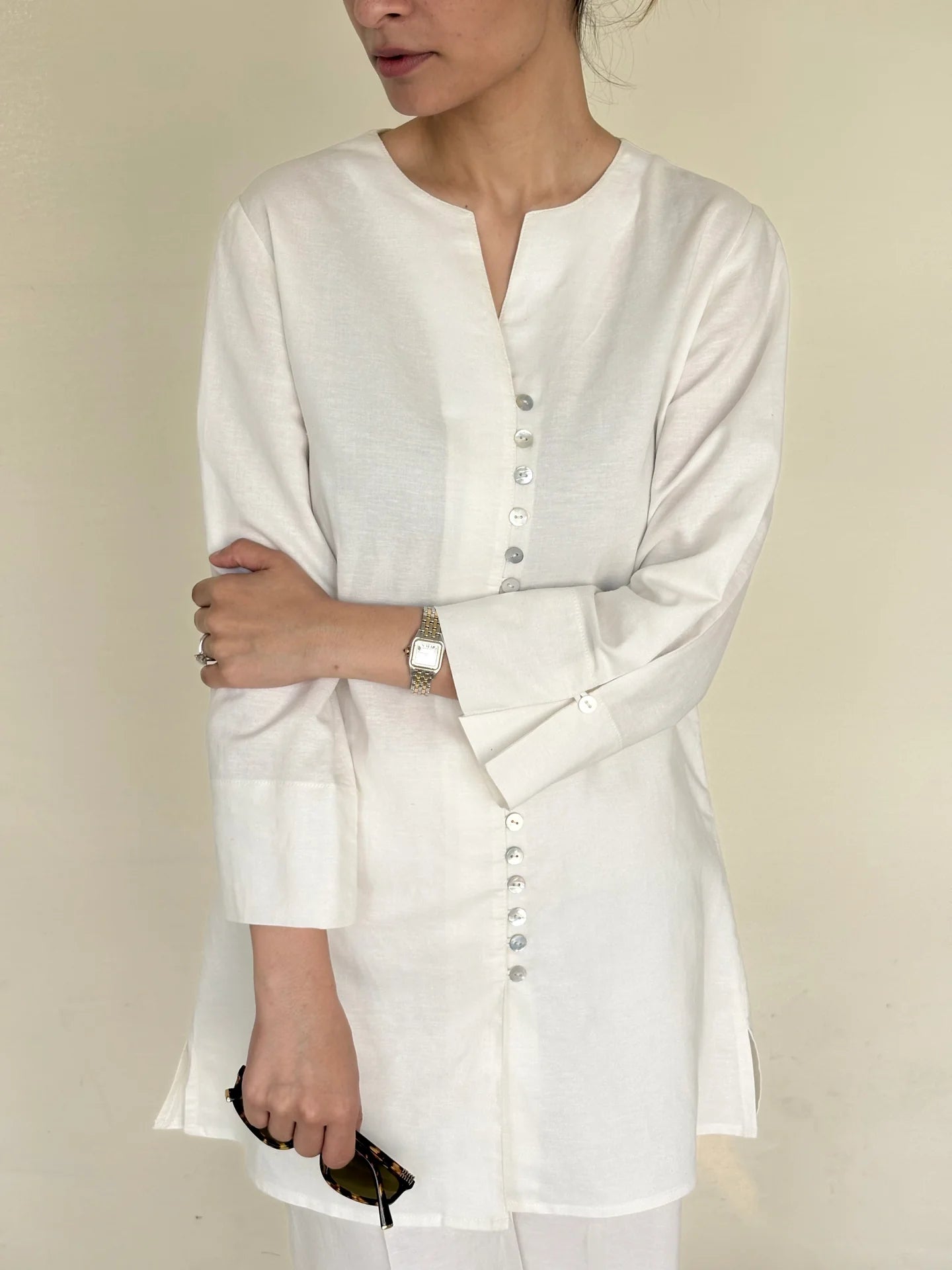 White Parker Set | Sak Atelier