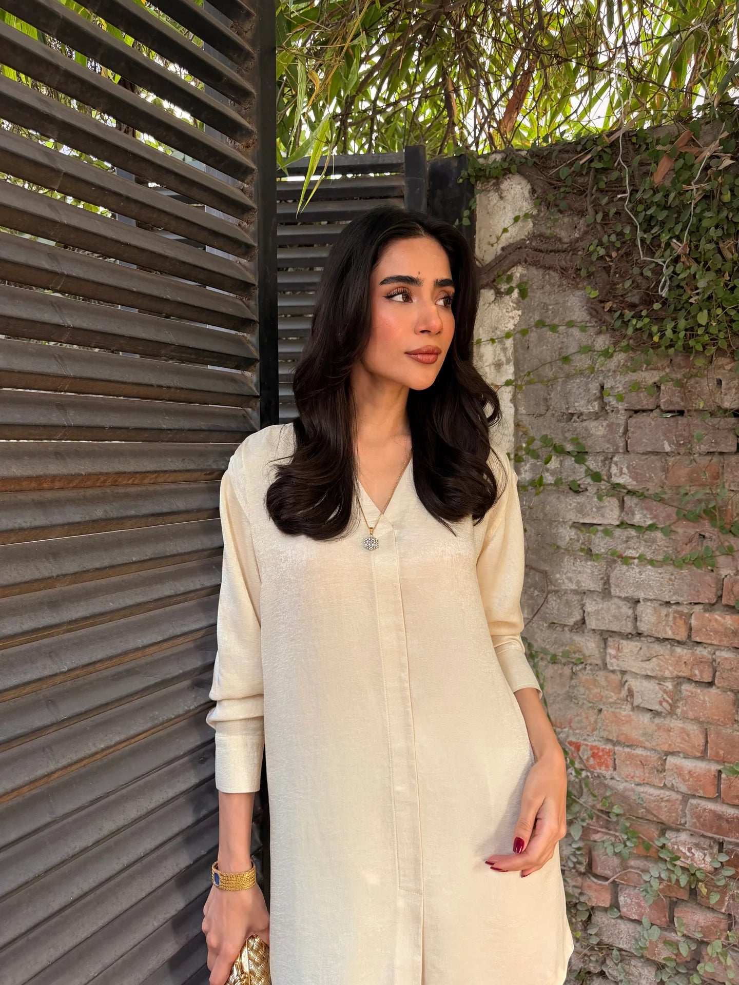 CREAM ELBA SET | SAK ATELIER