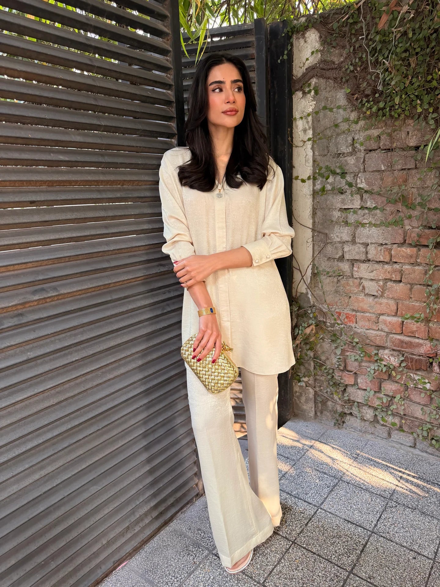 CREAM ELBA SET | SAK ATELIER