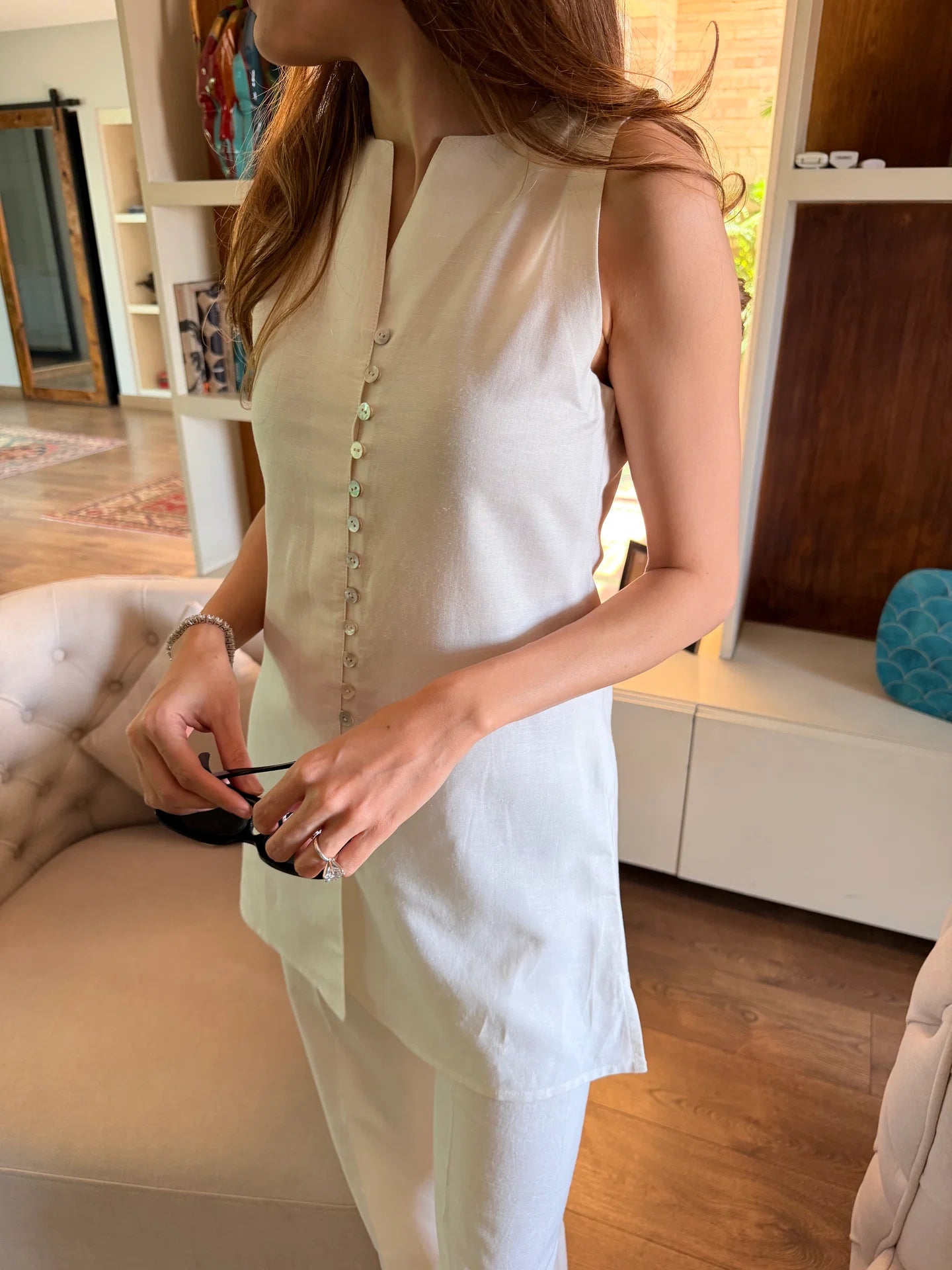 White Parker Set | Sak Atelier