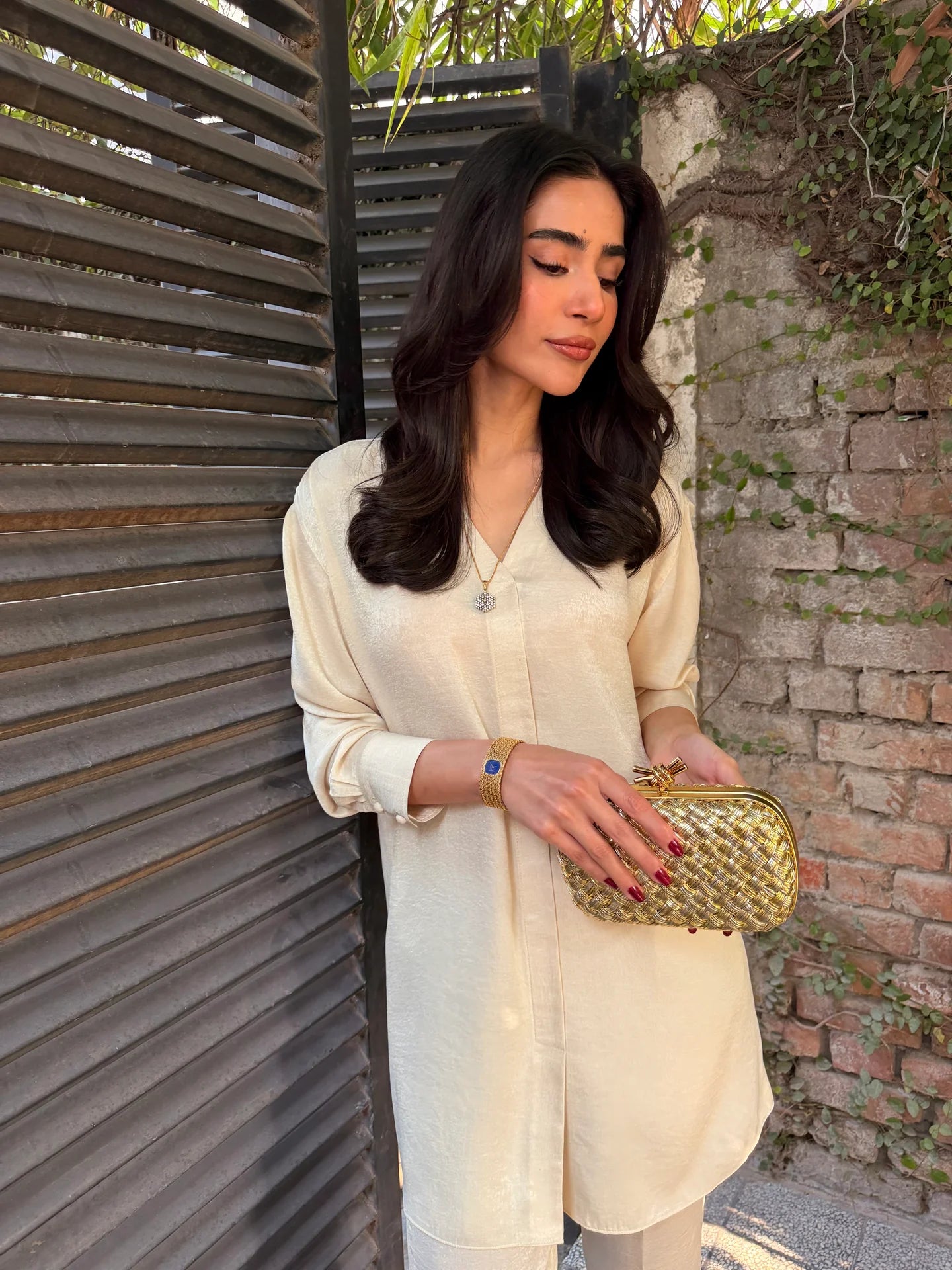 CREAM ELBA SET | SAK ATELIER