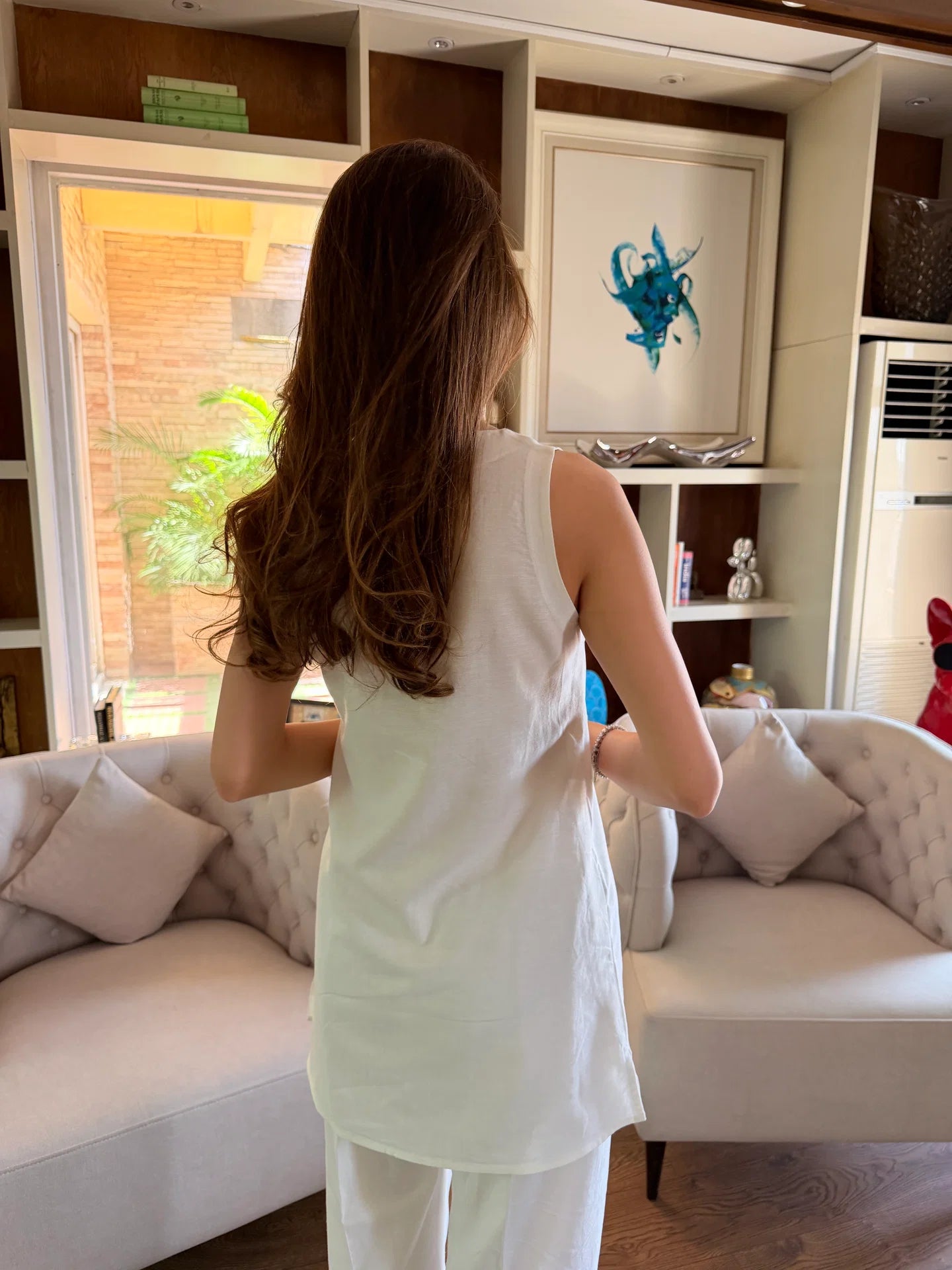 White Parker Set | Sak Atelier
