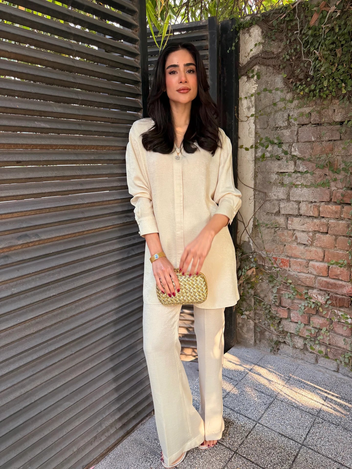 CREAM ELBA SET | SAK ATELIER