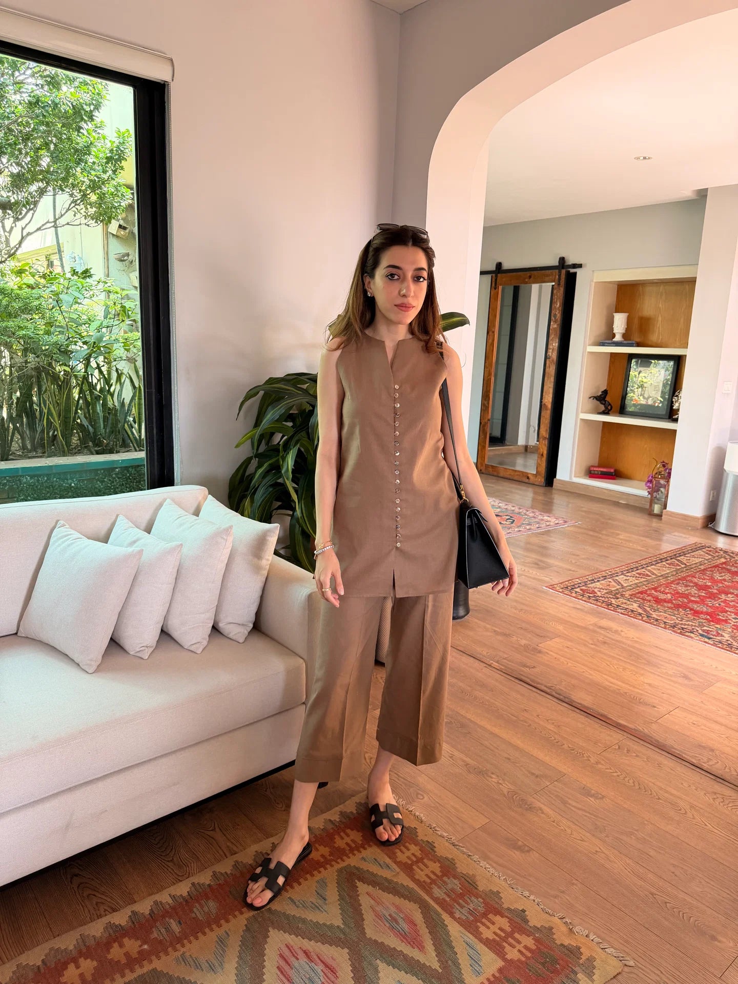 Taupe Parker Set | Sak Atelier