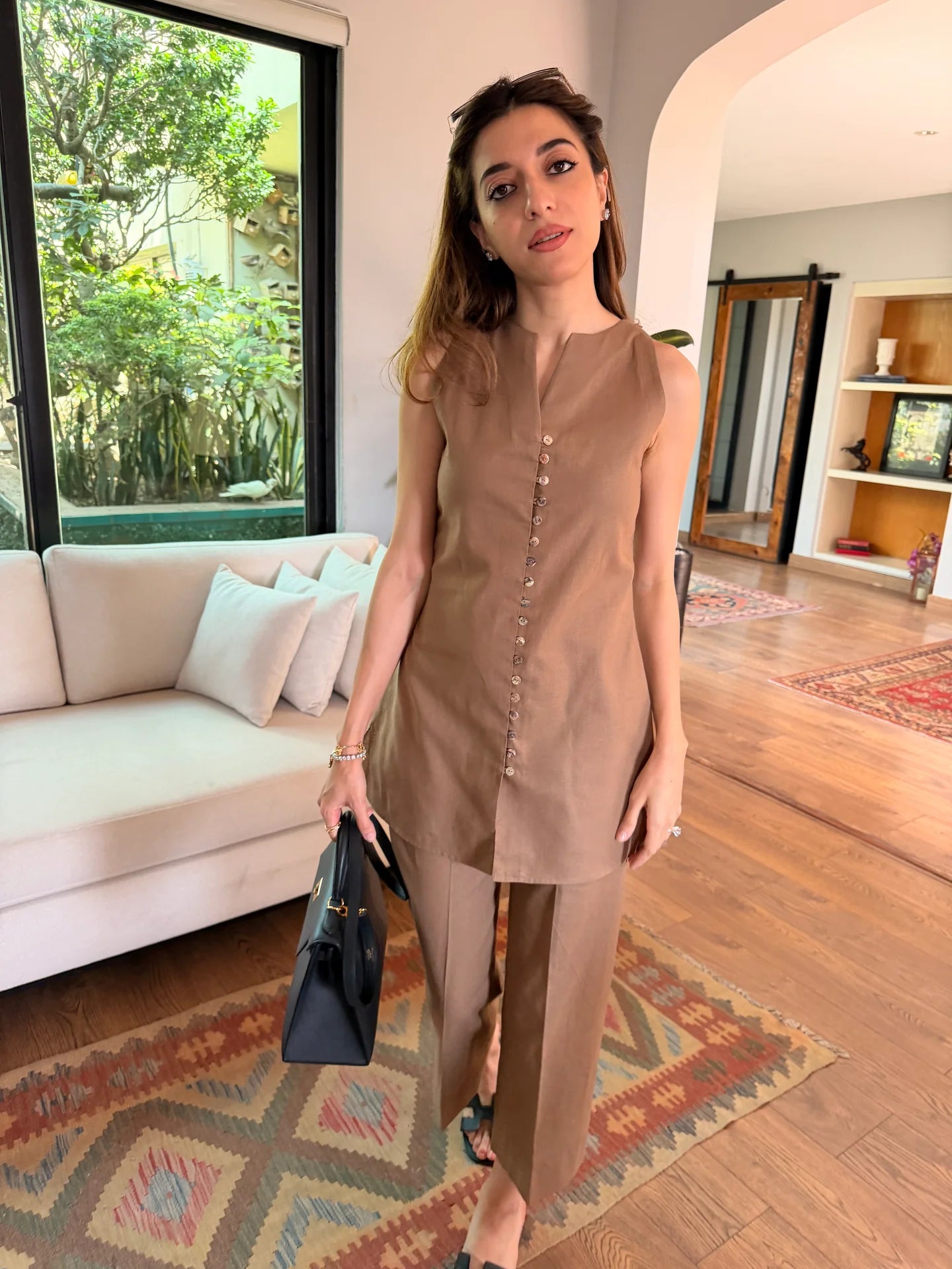 Taupe Parker Set | Sak Atelier