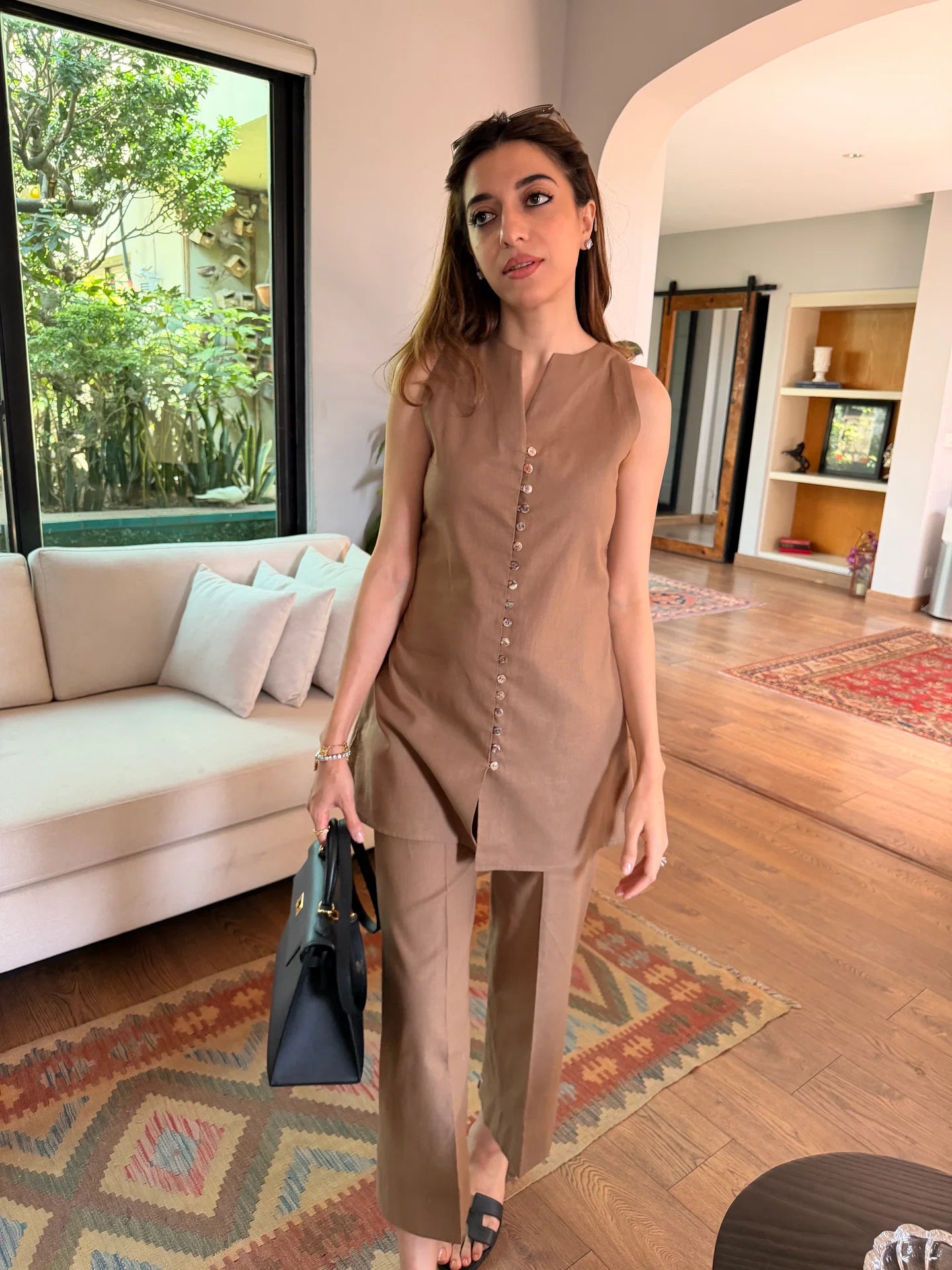 Taupe Parker Set | Sak Atelier