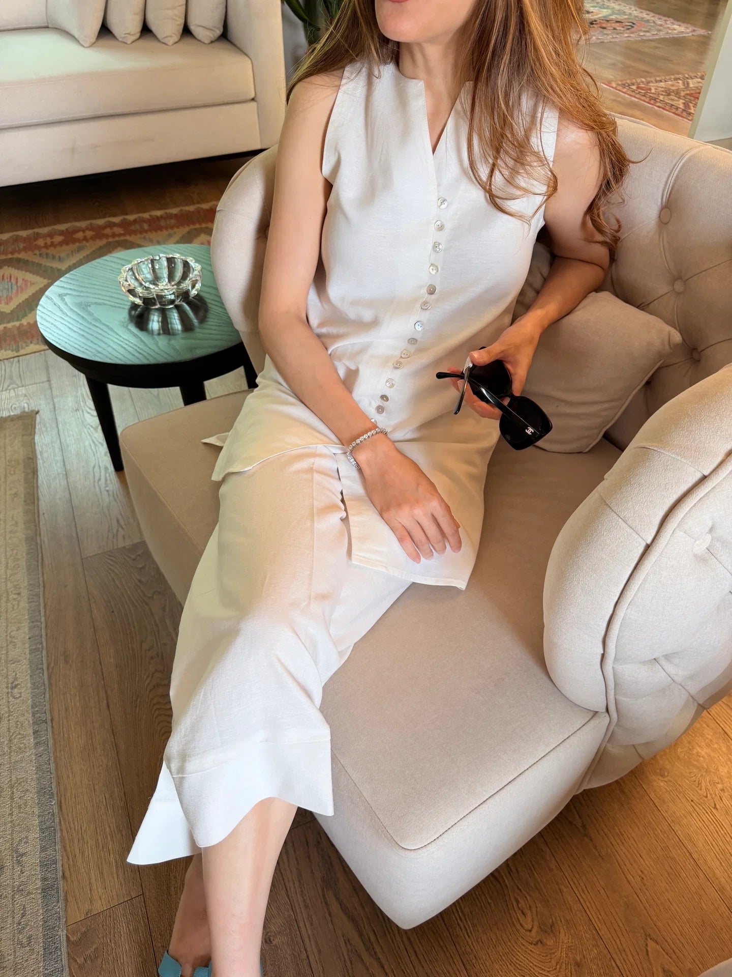 White Parker Set | Sak Atelier