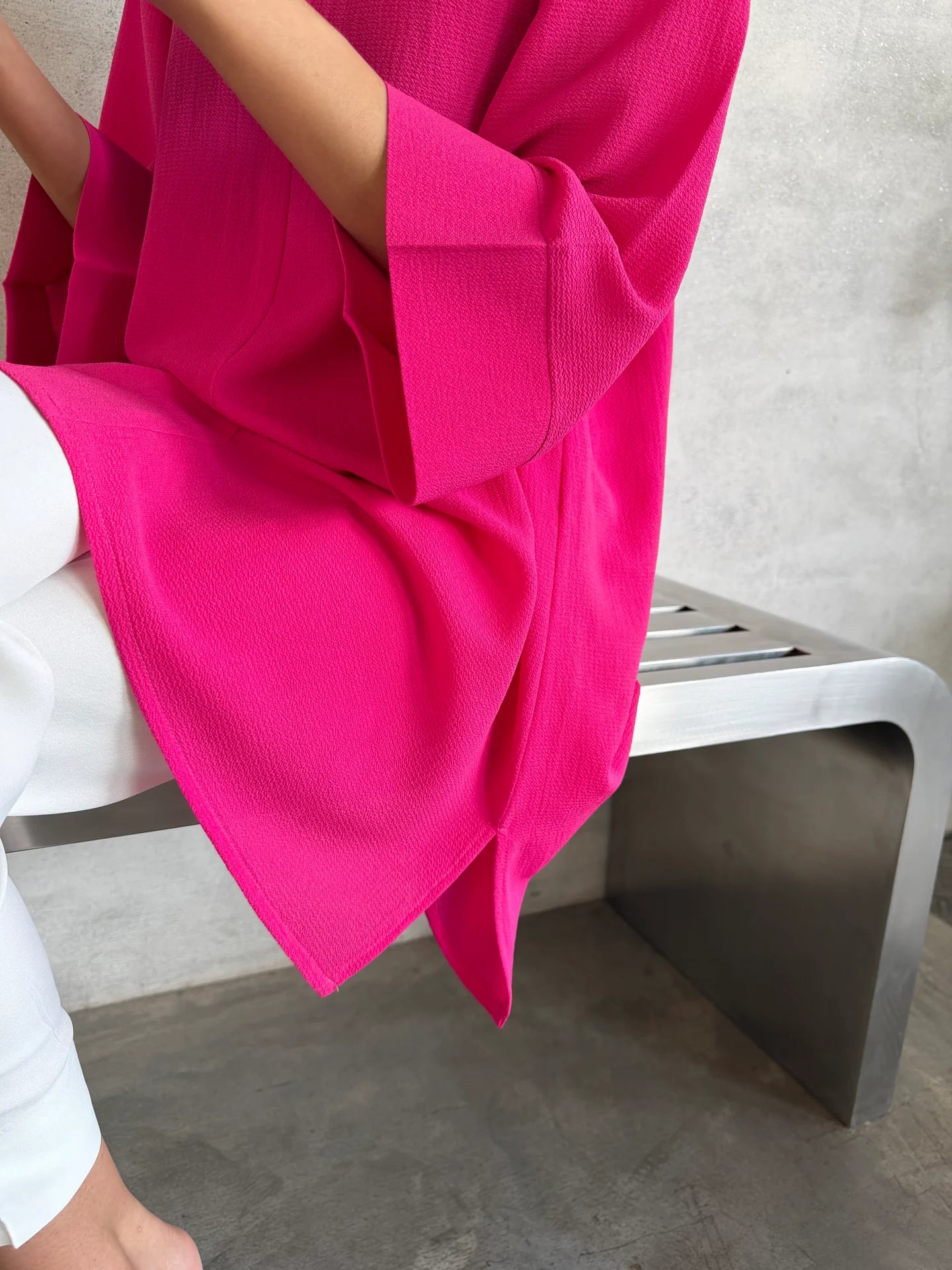 Hot Pink Toby Tunic | Sak Atelier