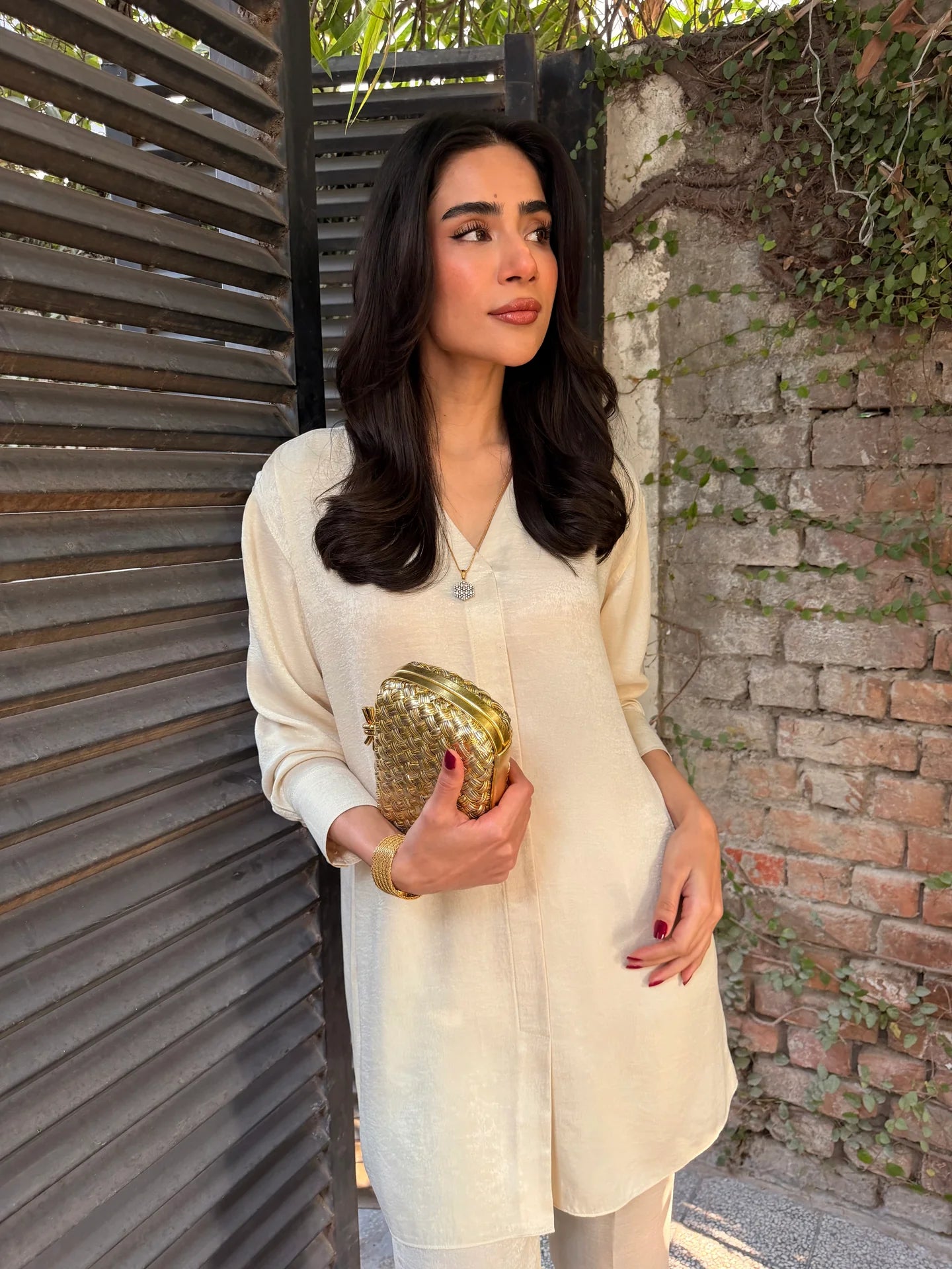 CREAM ELBA SET | SAK ATELIER