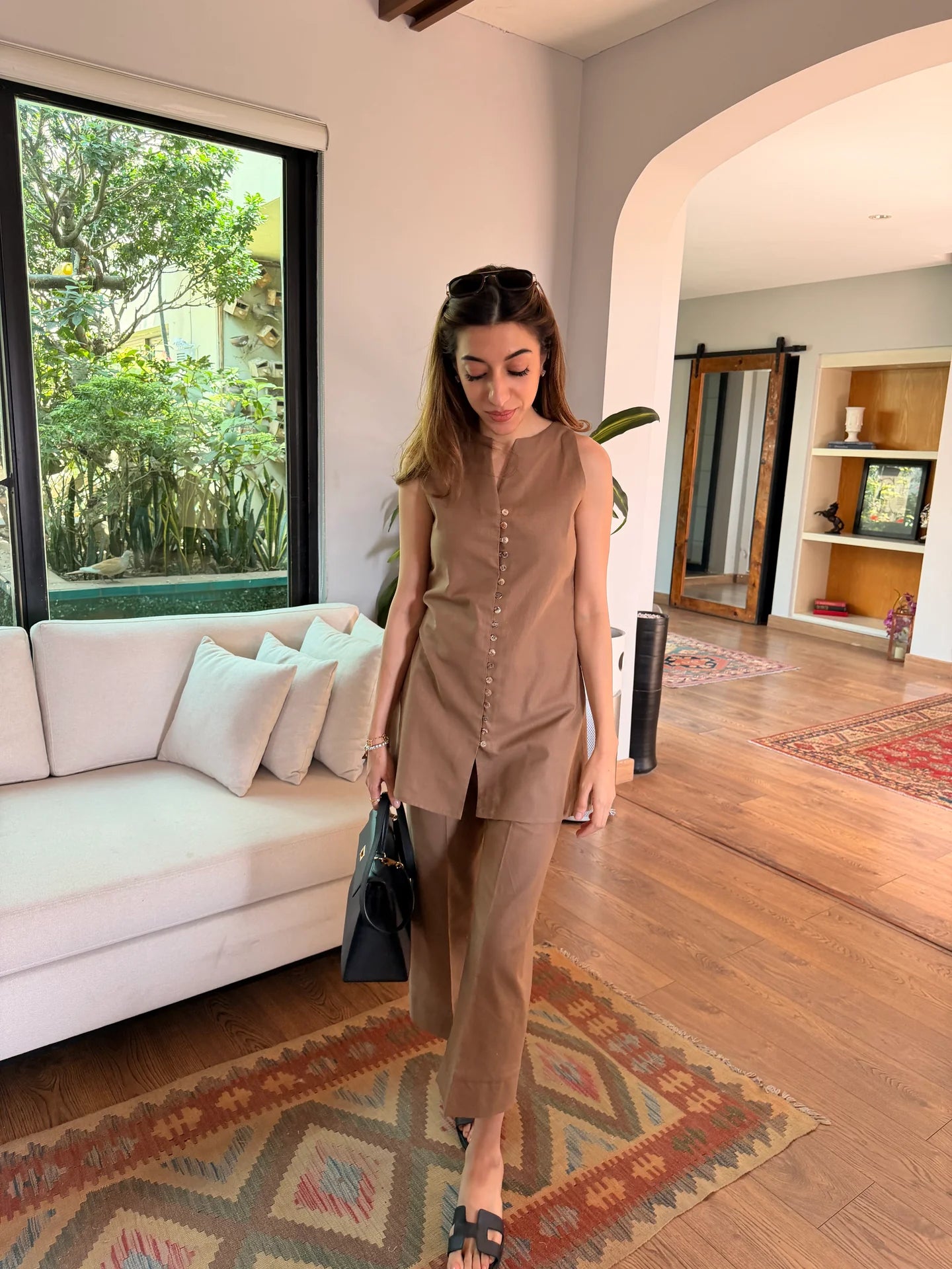Taupe Parker Set | Sak Atelier