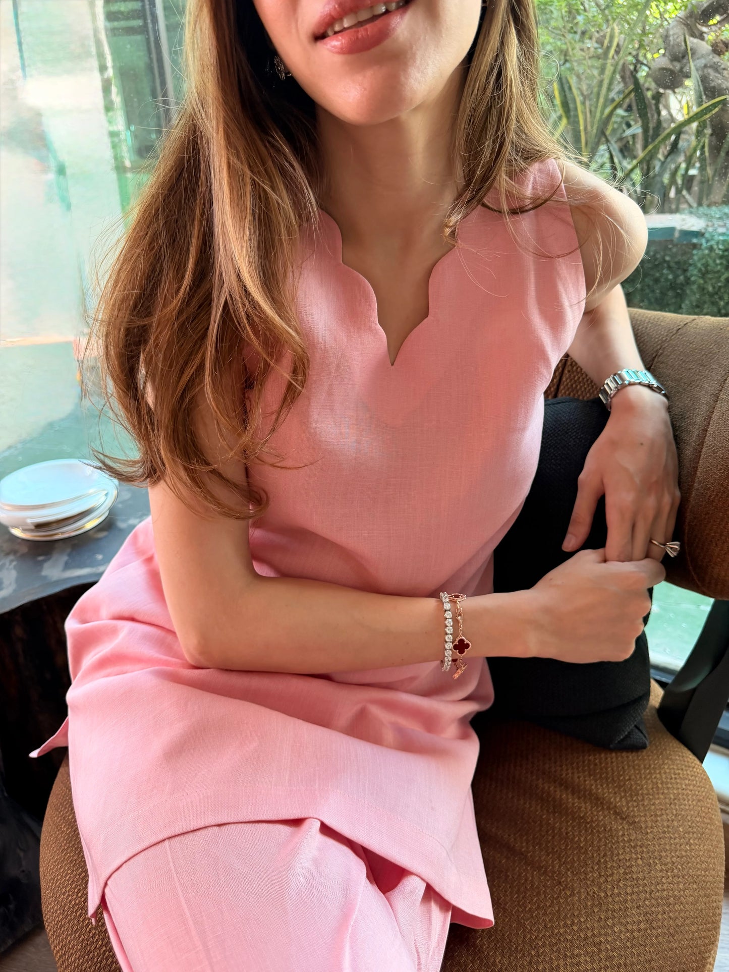 Rose Pink Scallop Set | Sak Atelier