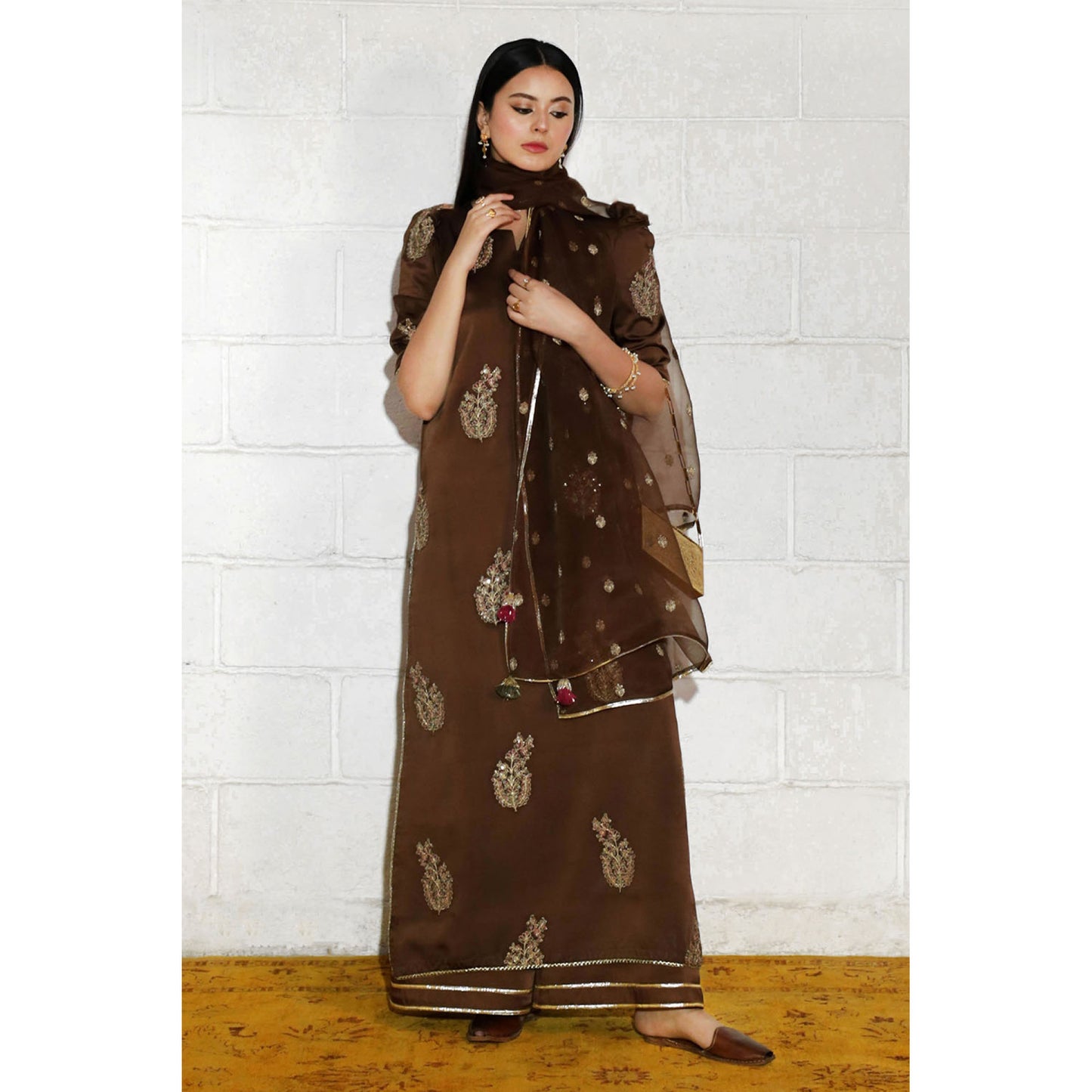 Brown Outfit | Shahana / Muskan' 24 | DYOT