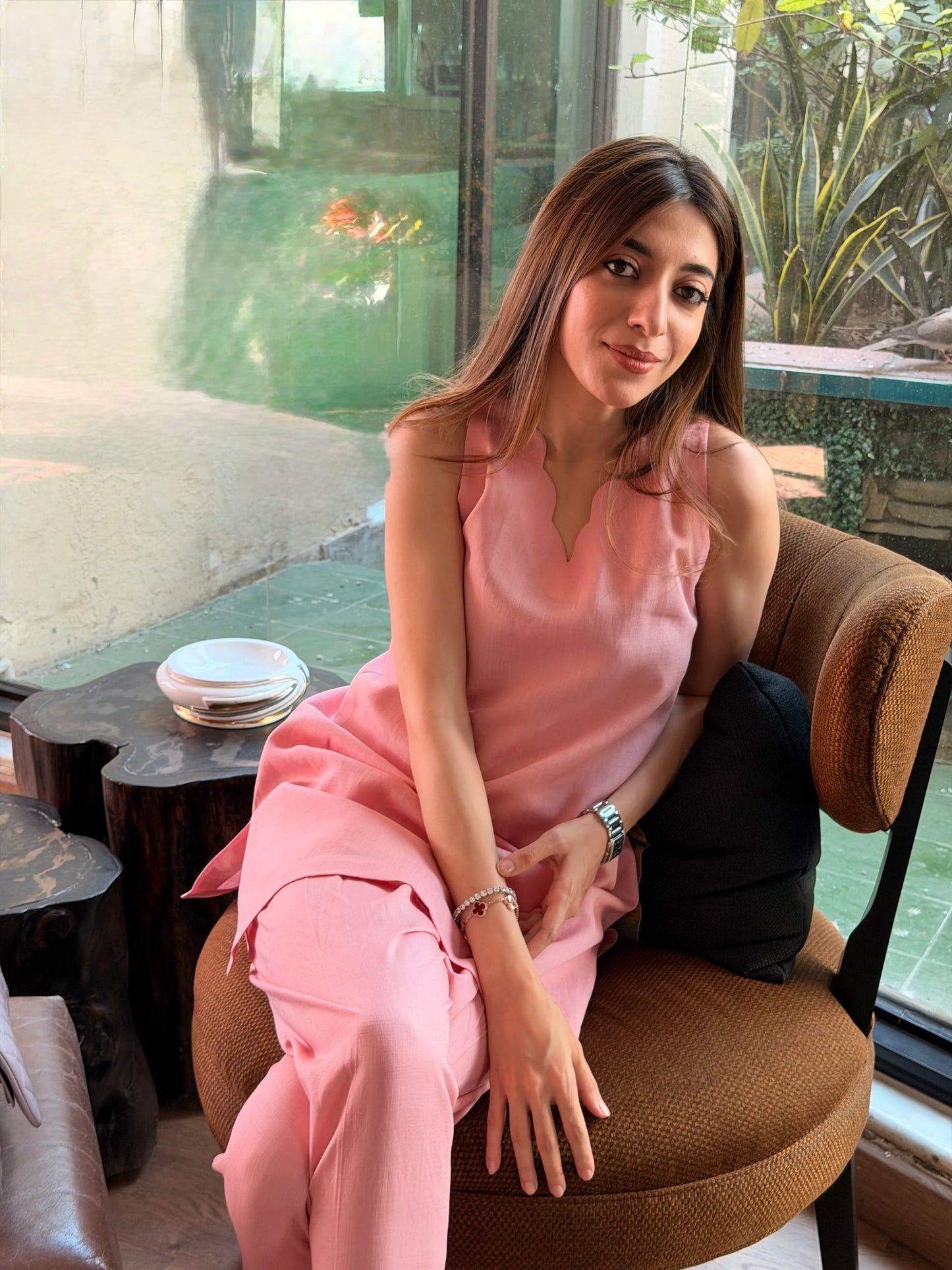 Rose Pink Scallop Set | Sak Atelier