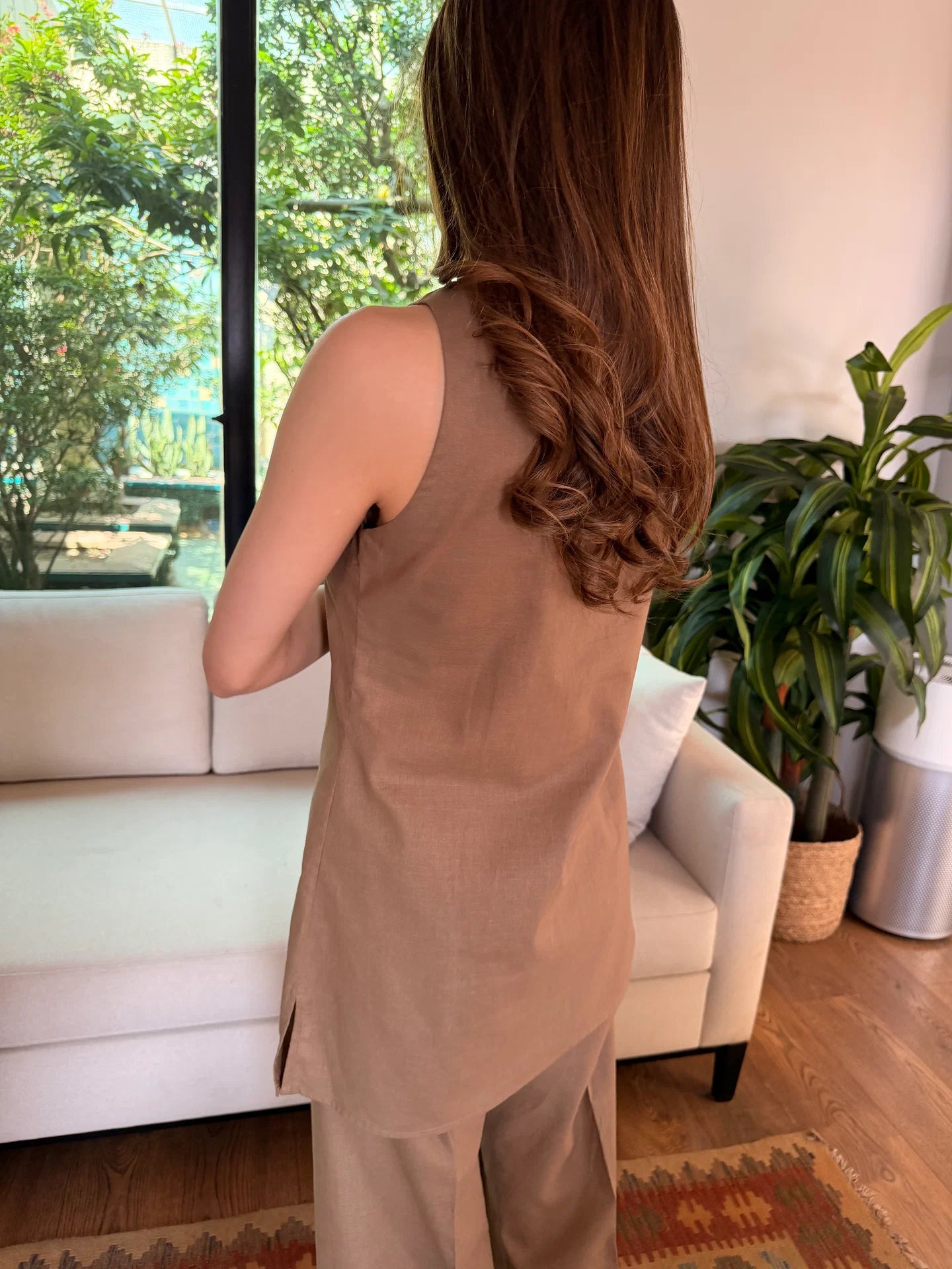 Taupe Parker Set | Sak Atelier