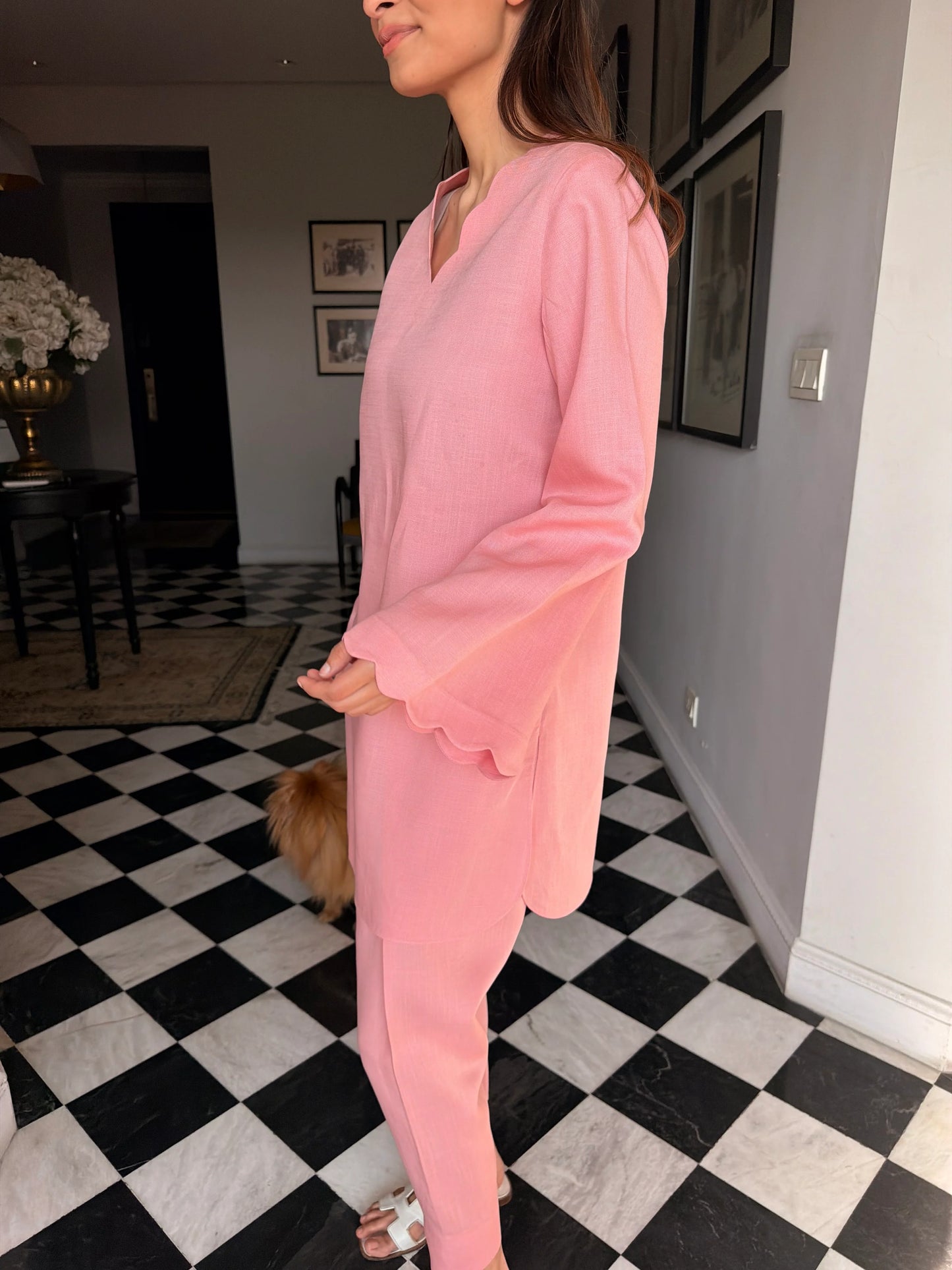 Rose Pink Scallop Set | Sak Atelier