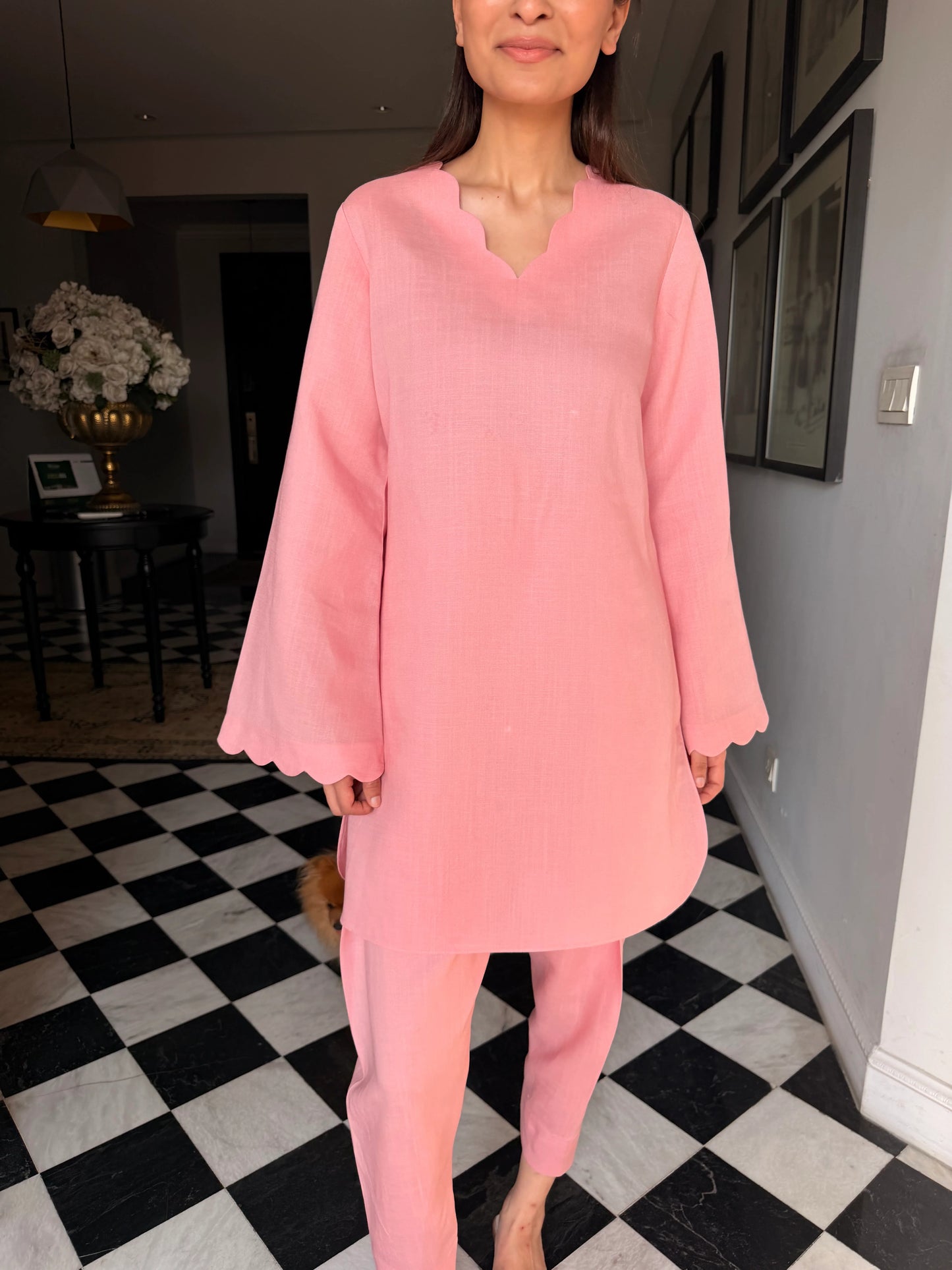 Rose Pink Scallop Set | Sak Atelier