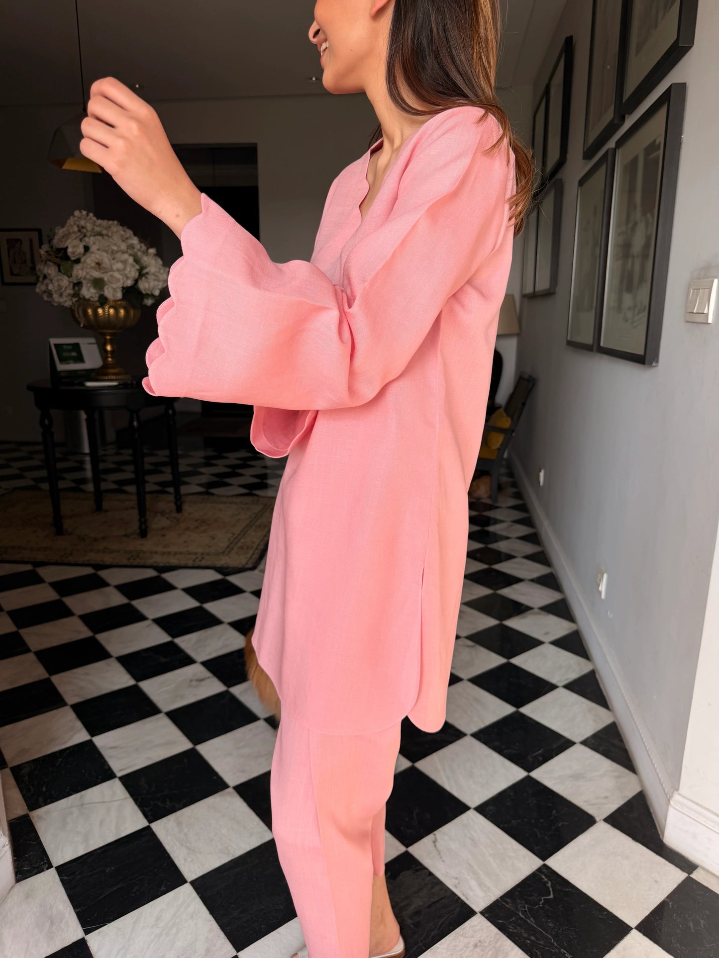 Rose Pink Scallop Set | Sak Atelier