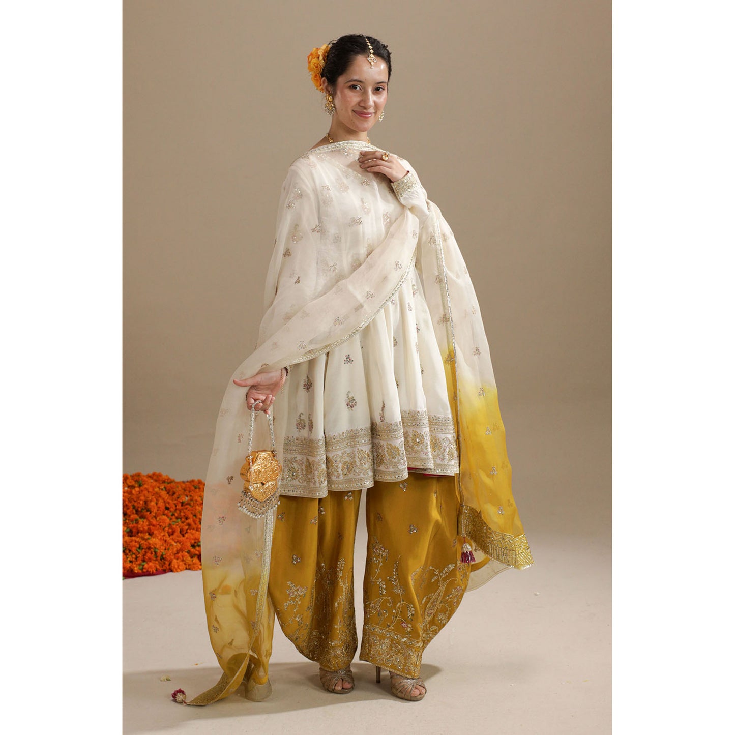 IVORY & MUSTARD OUTFIT | CHAM CHAM ‘26 | DYOT