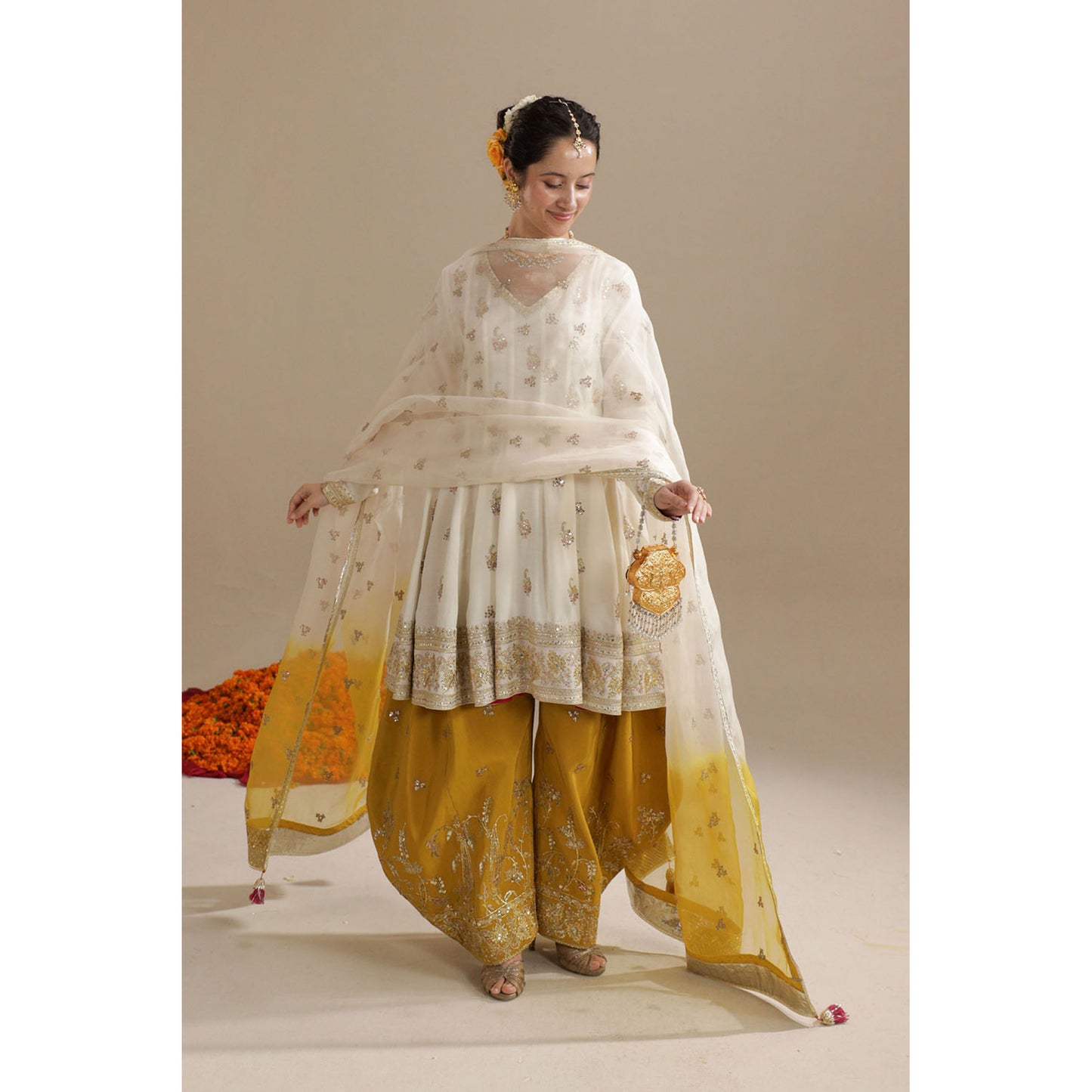 IVORY & MUSTARD OUTFIT | CHAM CHAM ‘26 | DYOT