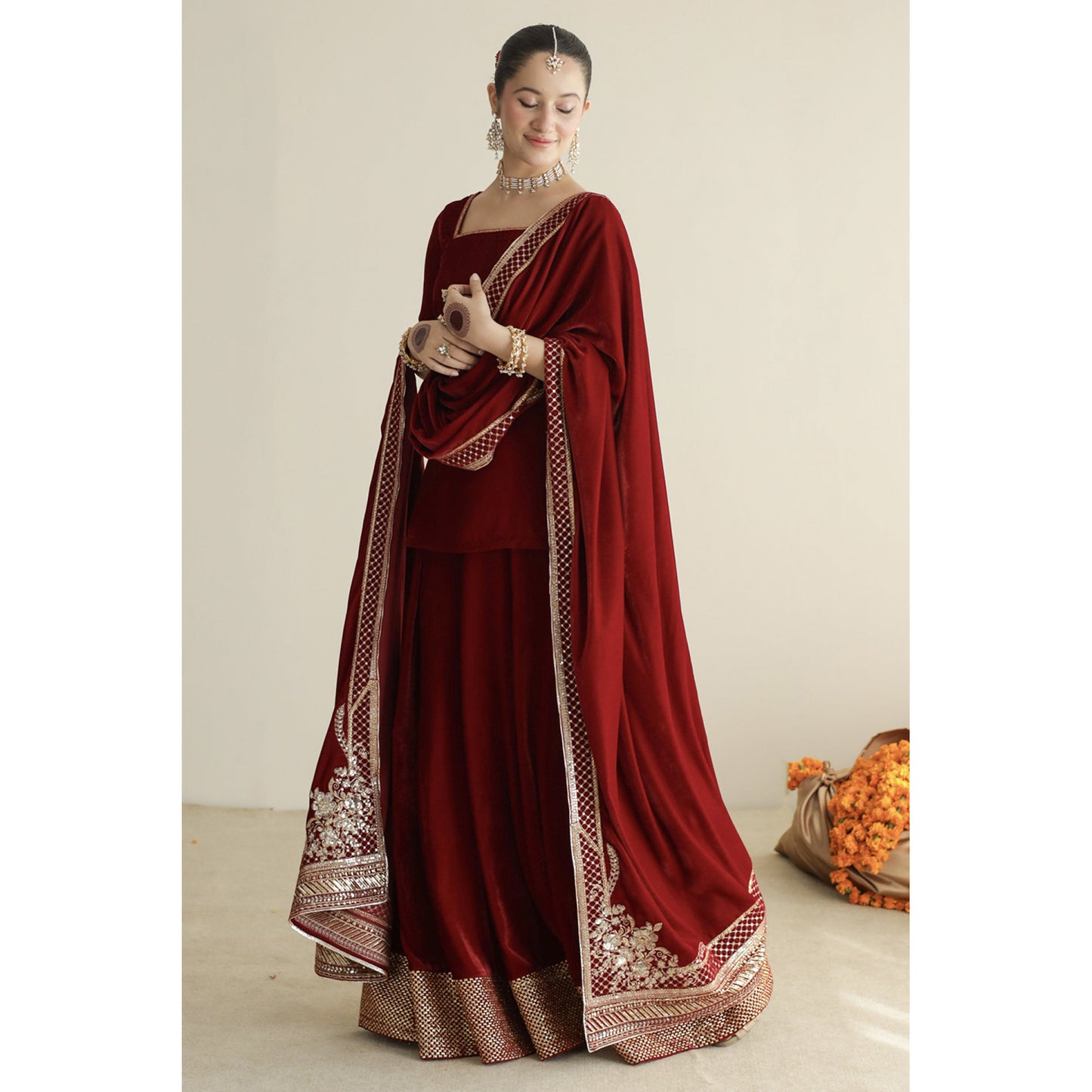 RED OUTFIT  | ZEEBA '25 | DYOT