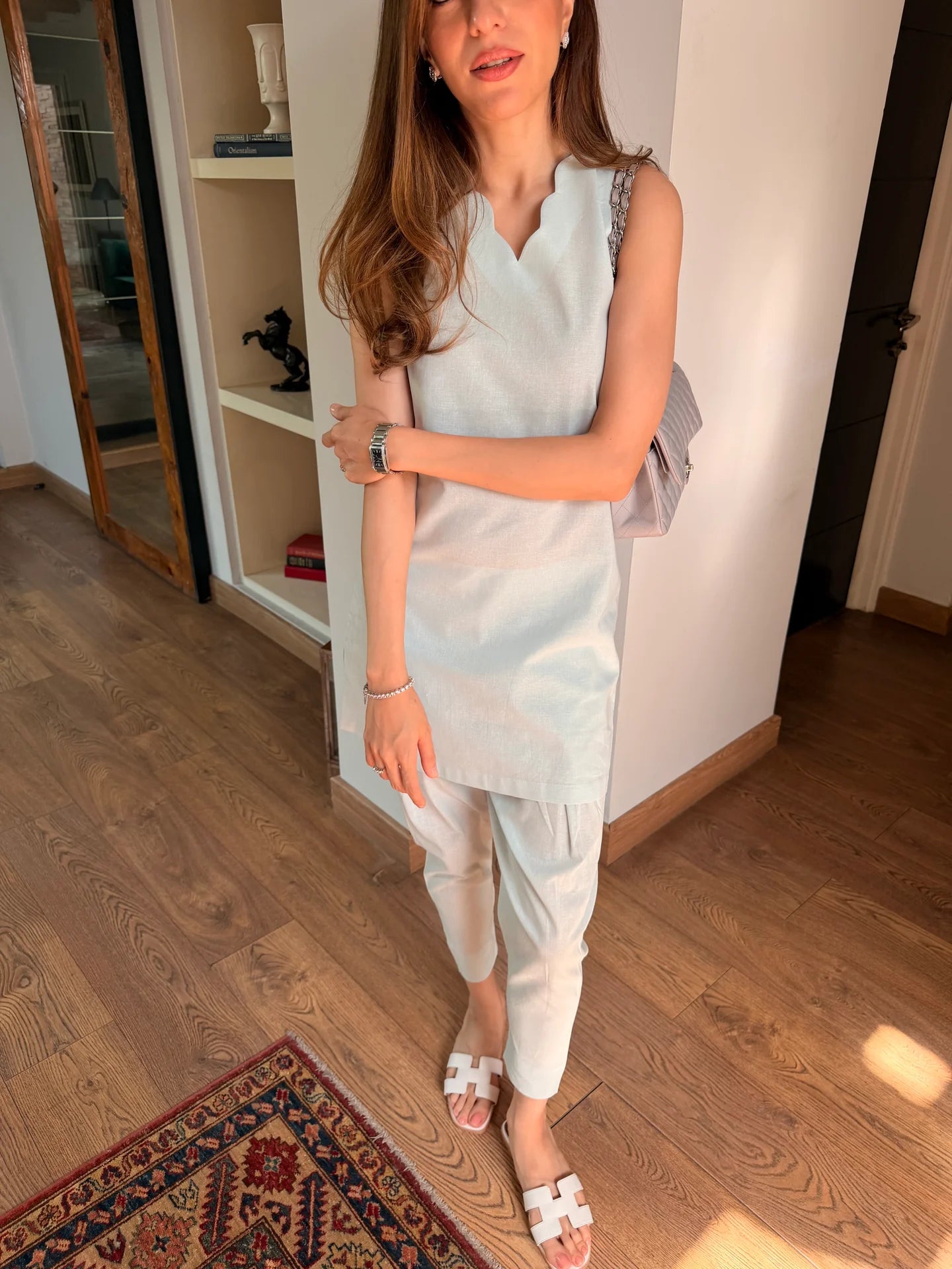 Ice Blue Scallop Set | Sak Atelier