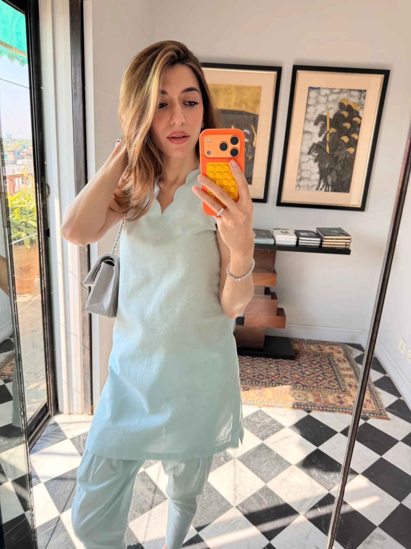 Ice Blue Scallop Set | Sak Atelier
