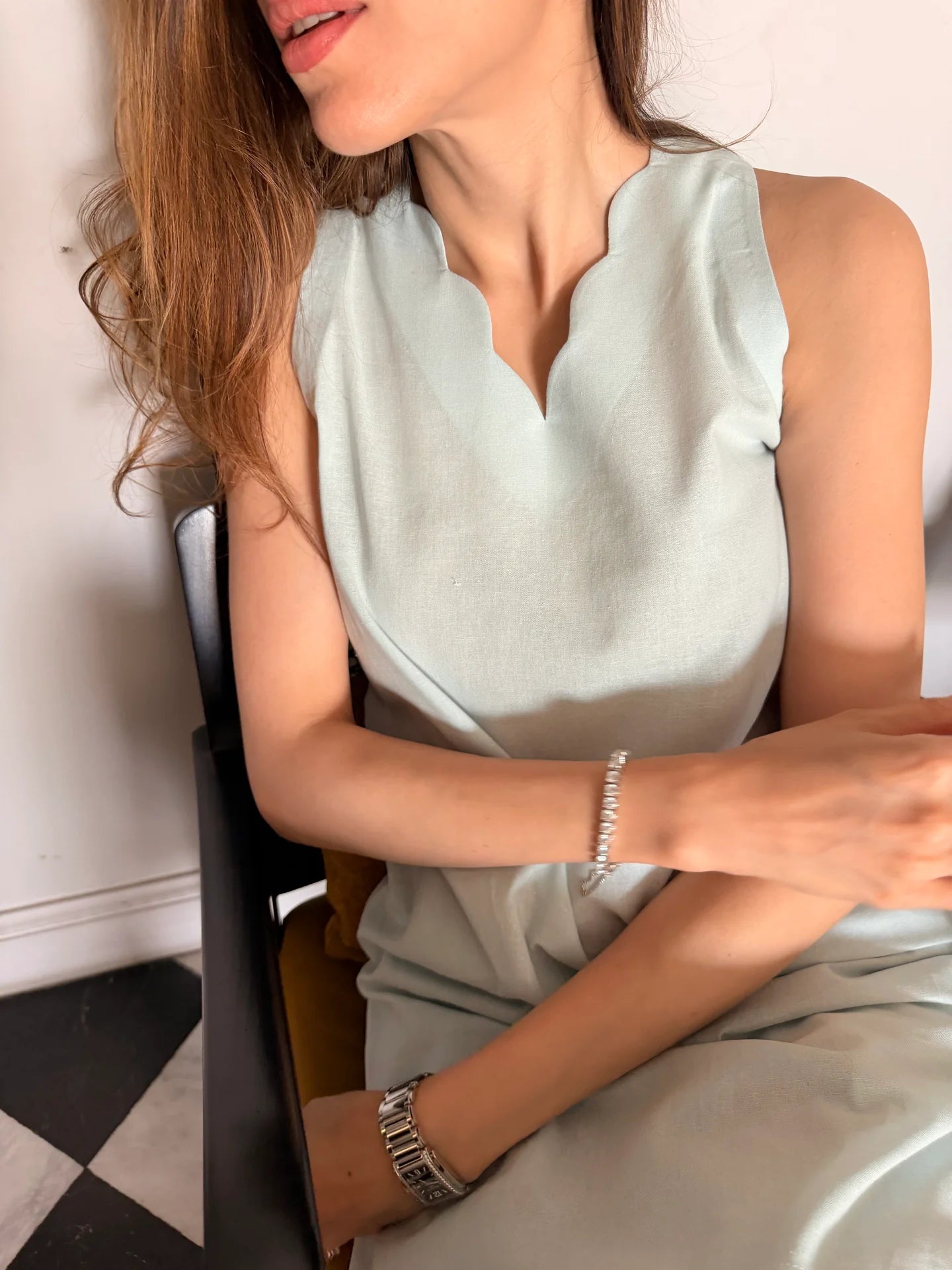 Ice Blue Scallop Set | Sak Atelier