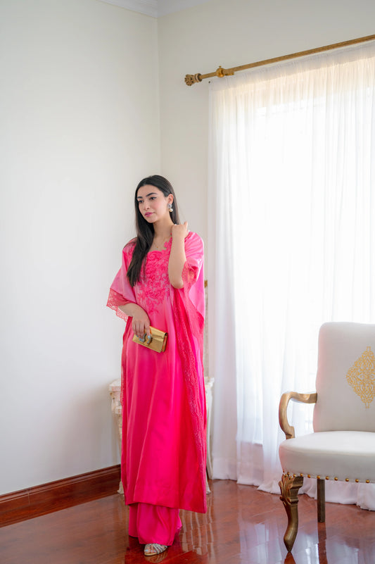 The Rosé Kaftan | Zainab Shamsi Studio