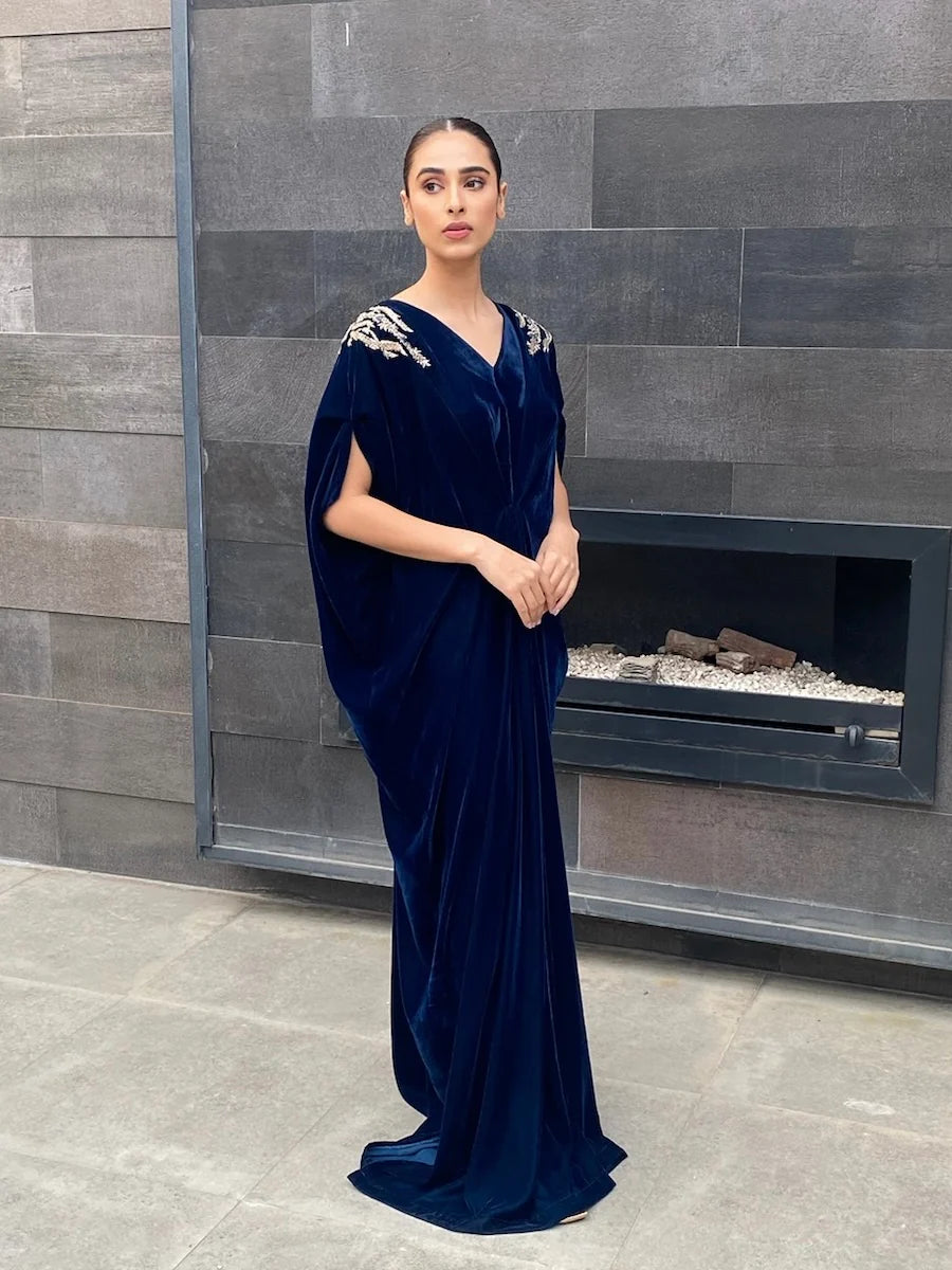 TEAL AYZEL KAFTAAN | SAK ATELIER