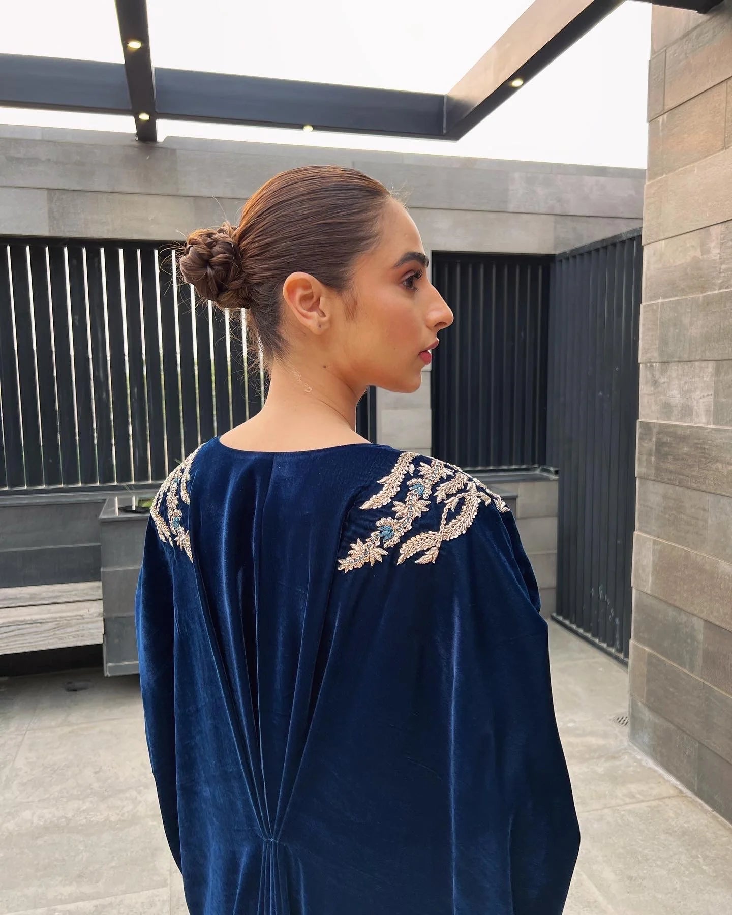 TEAL AYZEL KAFTAAN | SAK ATELIER