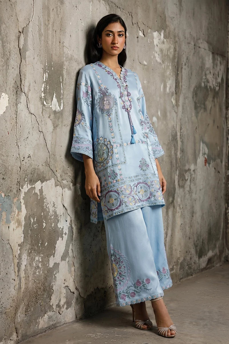 SS26FOR431P2T | New Arrivals | Sana Safinaz