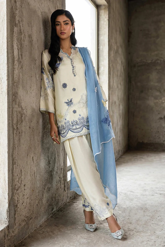 SS26FOR435P3 | New Arrivals | Sana Safinaz