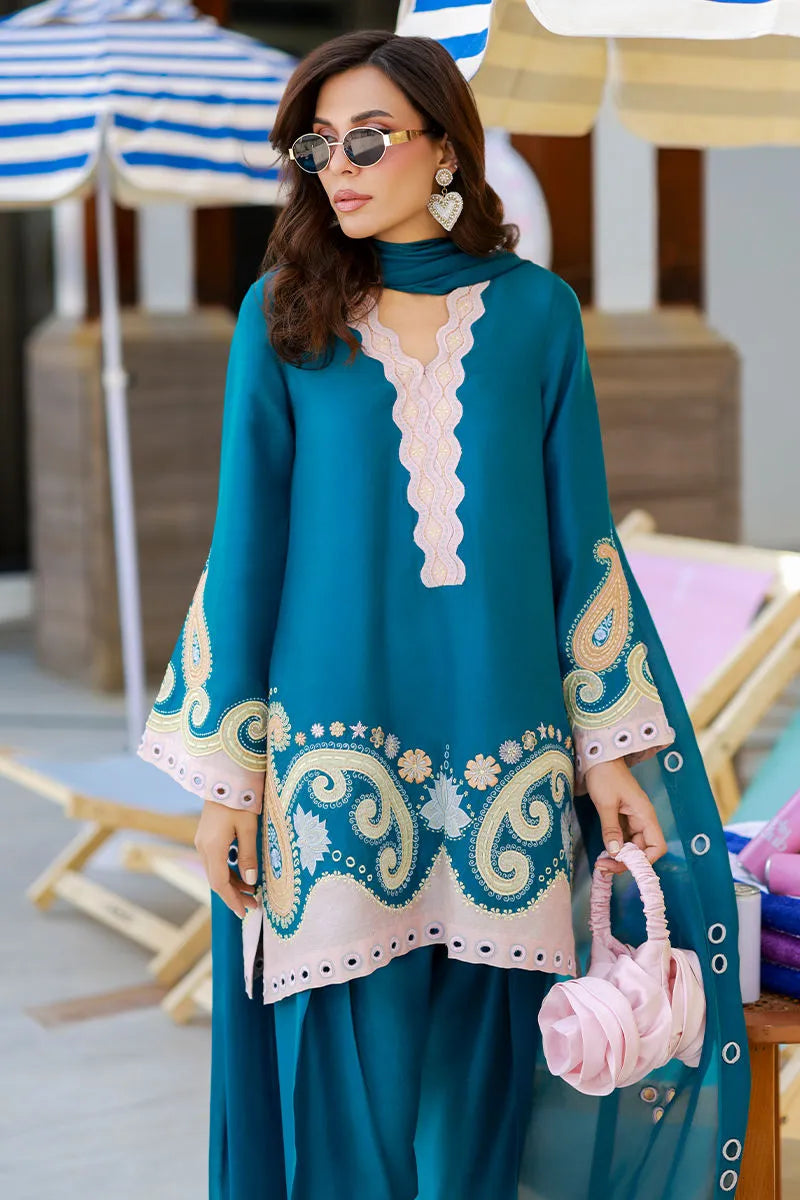 Mavi | The Girls Club - Eid Luxury Pret '26 | Ansab Jahangir
