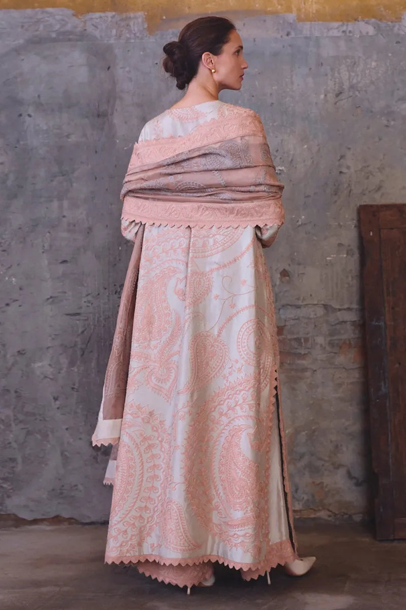 Lily Green Aari-thread Embroidered Kurta Set | Diffusion '26 | Iqbal Hussain