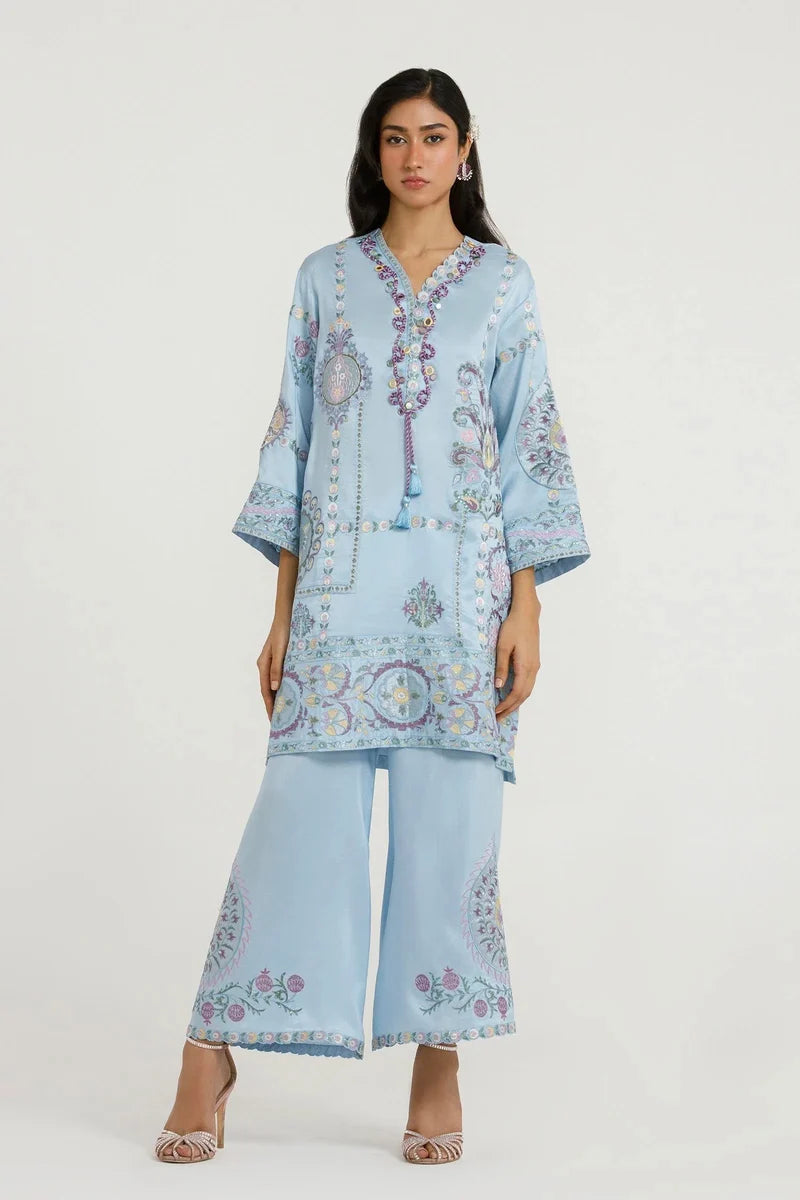 SS26FOR431P2T | New Arrivals | Sana Safinaz