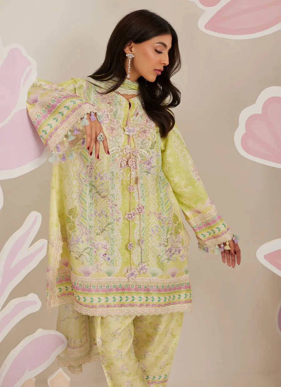 Riva Shirt And Dupatta | Ramadan Eid Frou Frou '26 | FARAH TALIB AZIZ