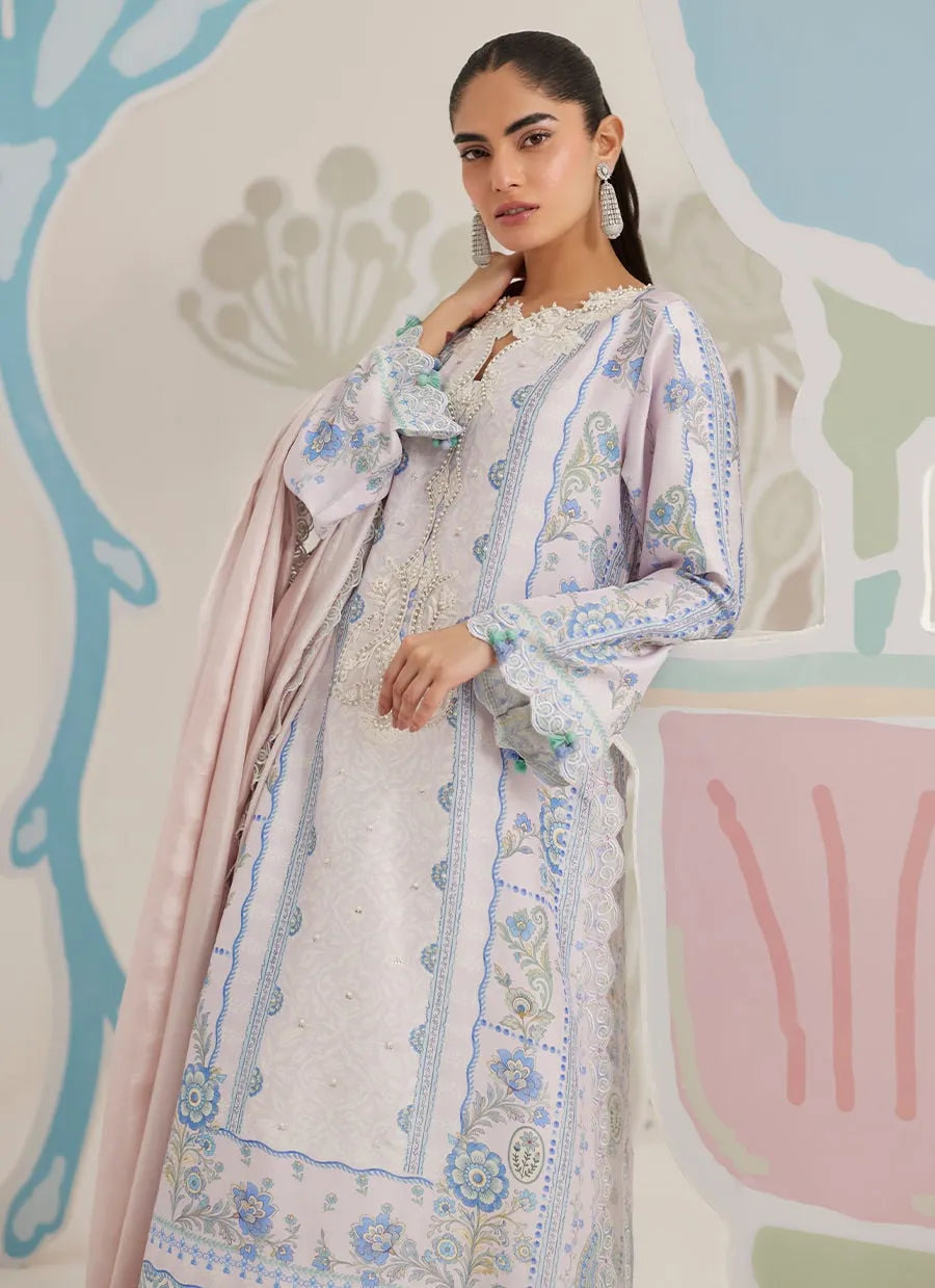 Bellora Tunic Shirt And Dupatta | Ramadan Eid Frou Frou '26 | FARAH TALIB AZIZ